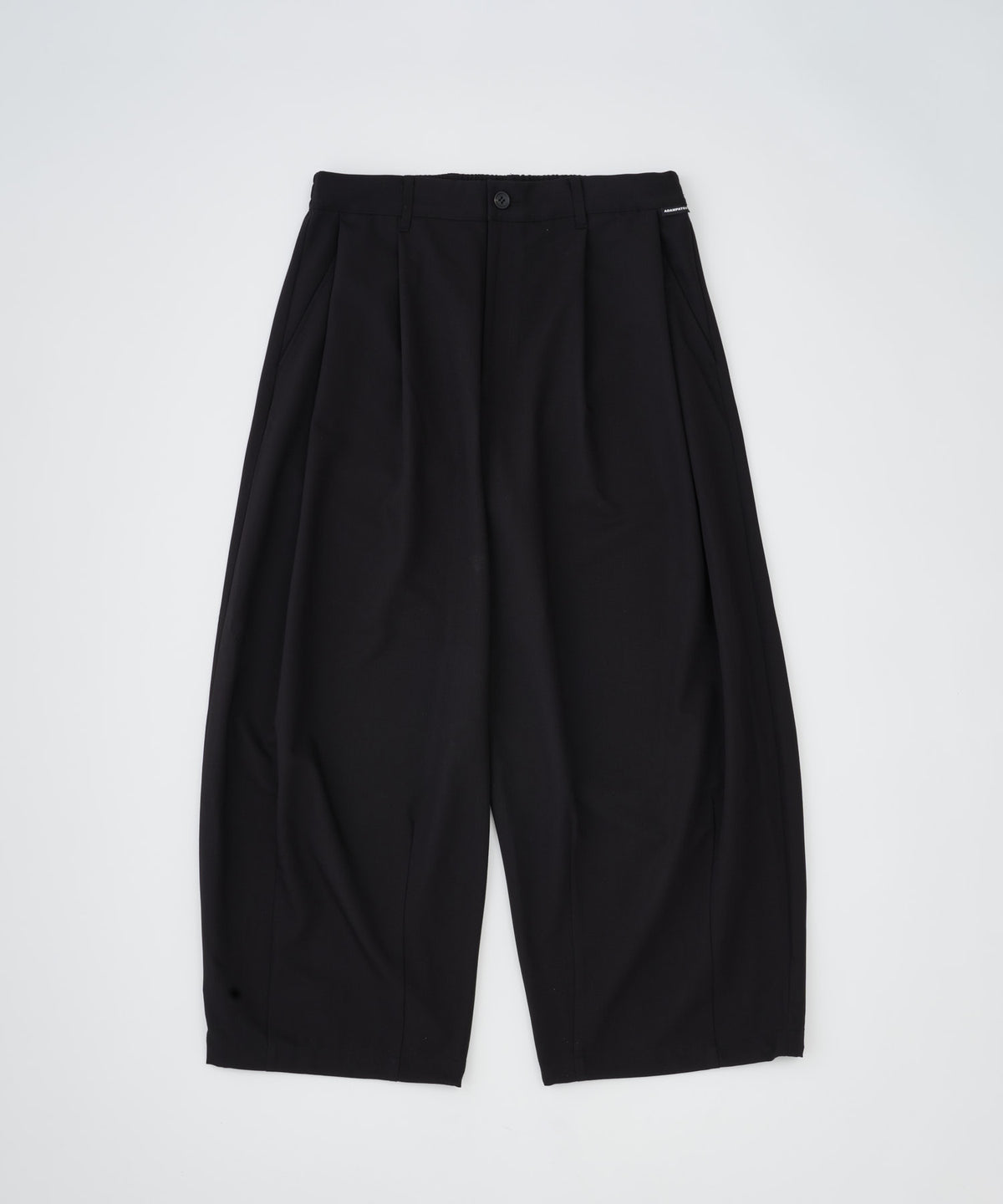【予約】woolblend still tuck wide pants