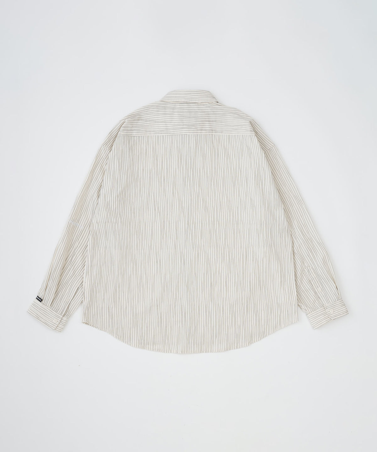 【予約】stitched calm pinchstripe shirt