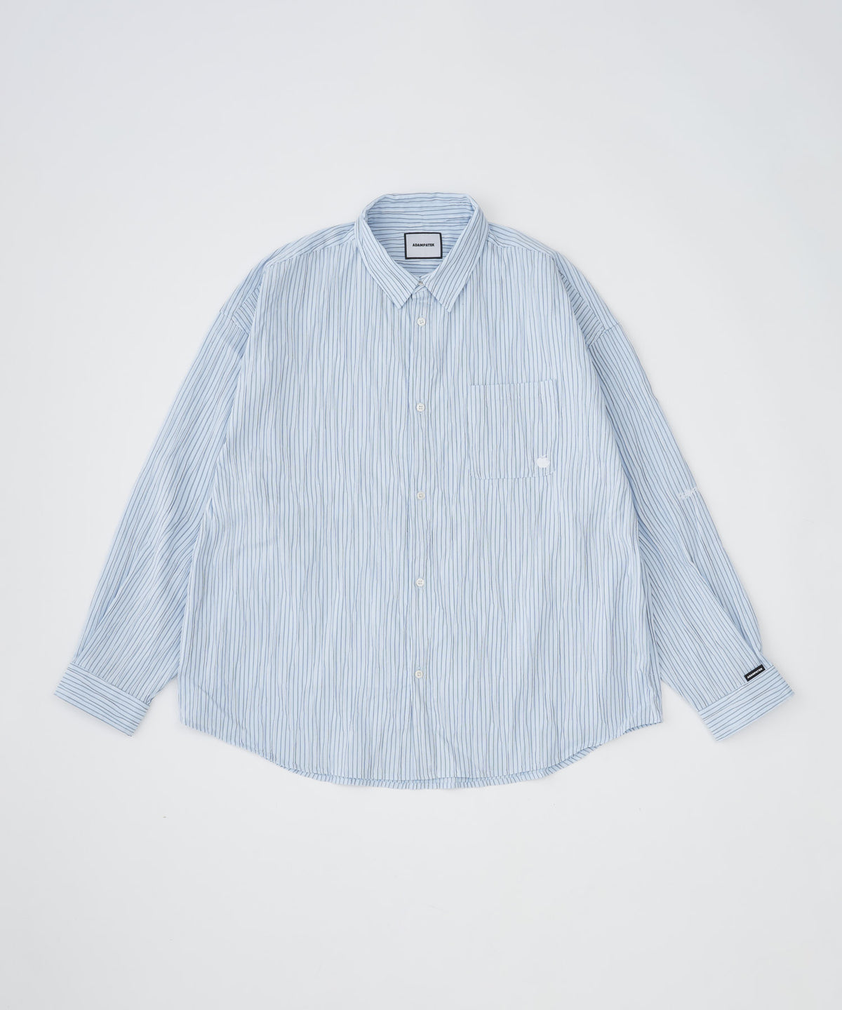 【予約】stitched calm pinchstripe shirt