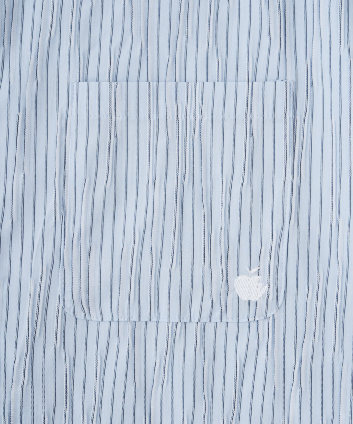 【予約】stitched calm pinchstripe shirt