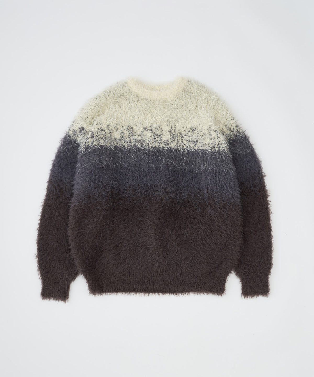 【予約】rough gradientborder crewneck