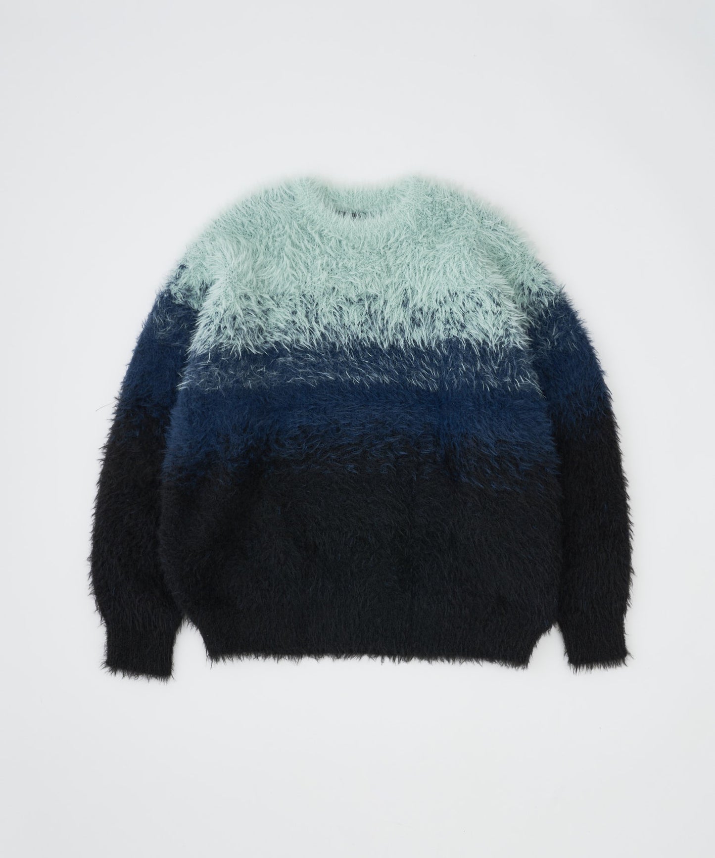 【予約】rough gradientborder crewneck