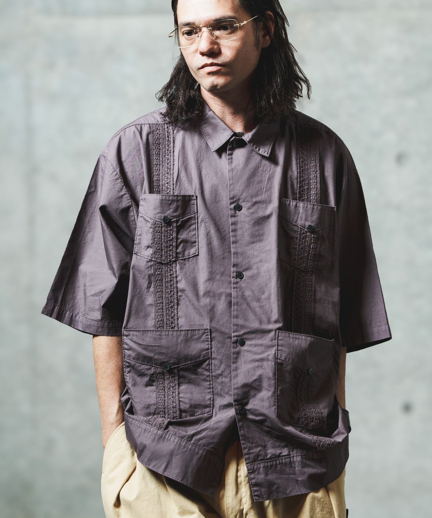 overdyed cuban shirt
