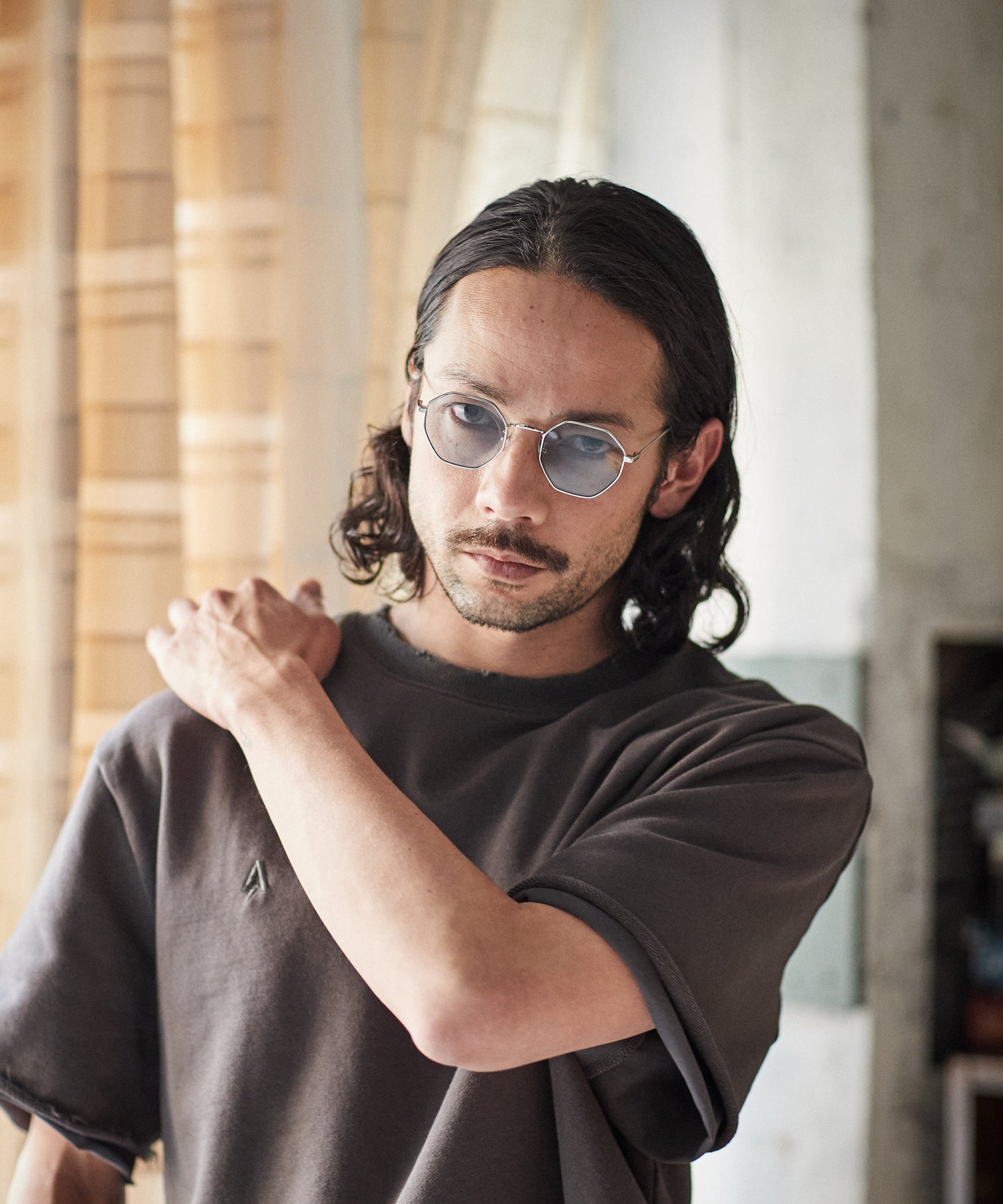 metal frame oct sunglasses_AP2319043_サングラス