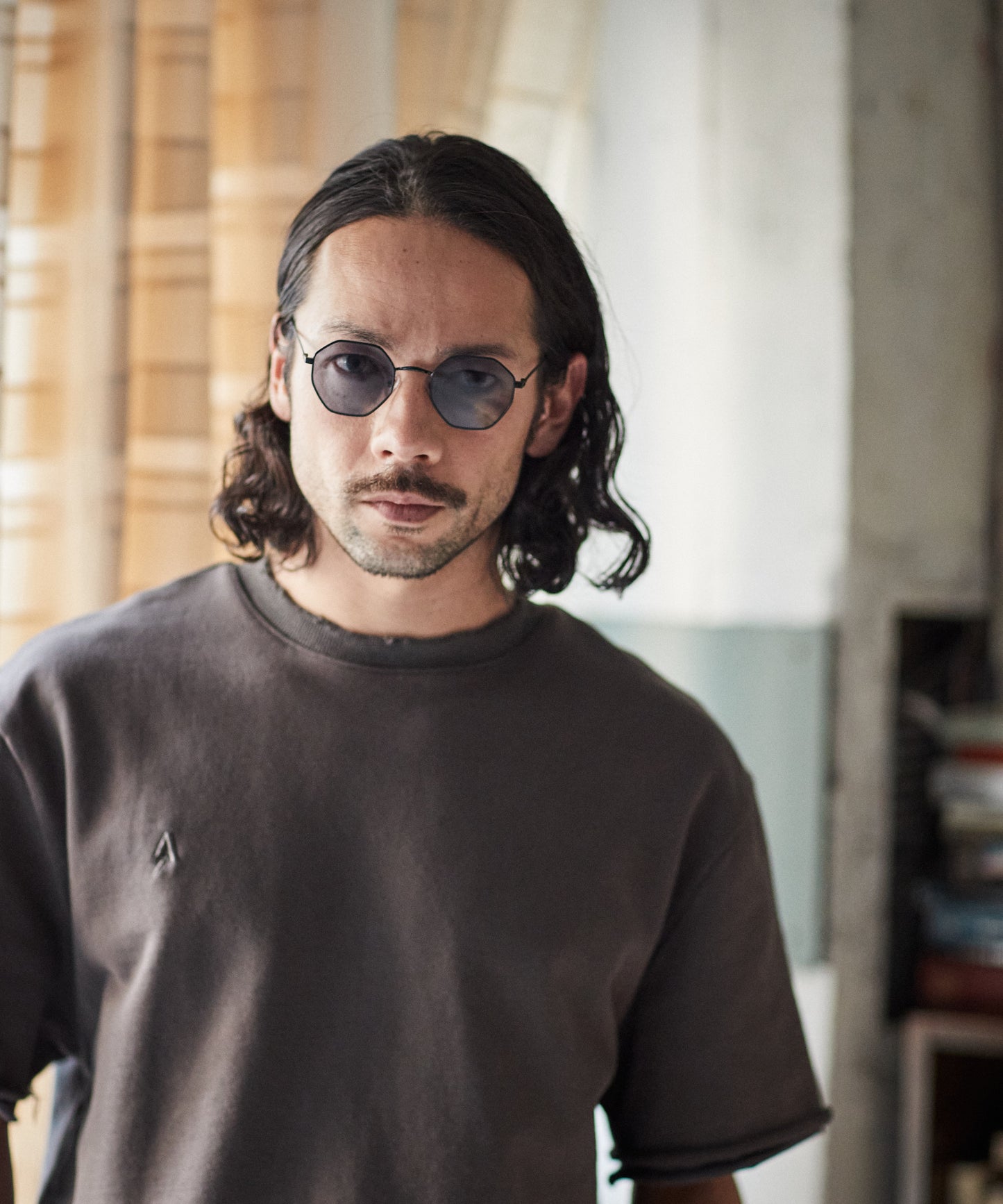 metal frame oct sunglasses_AP2319043_サングラス
