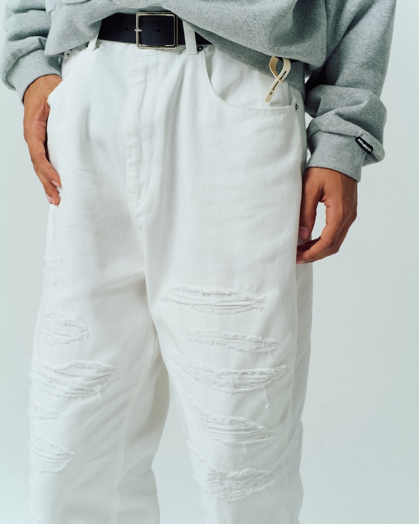 destroy wide denim