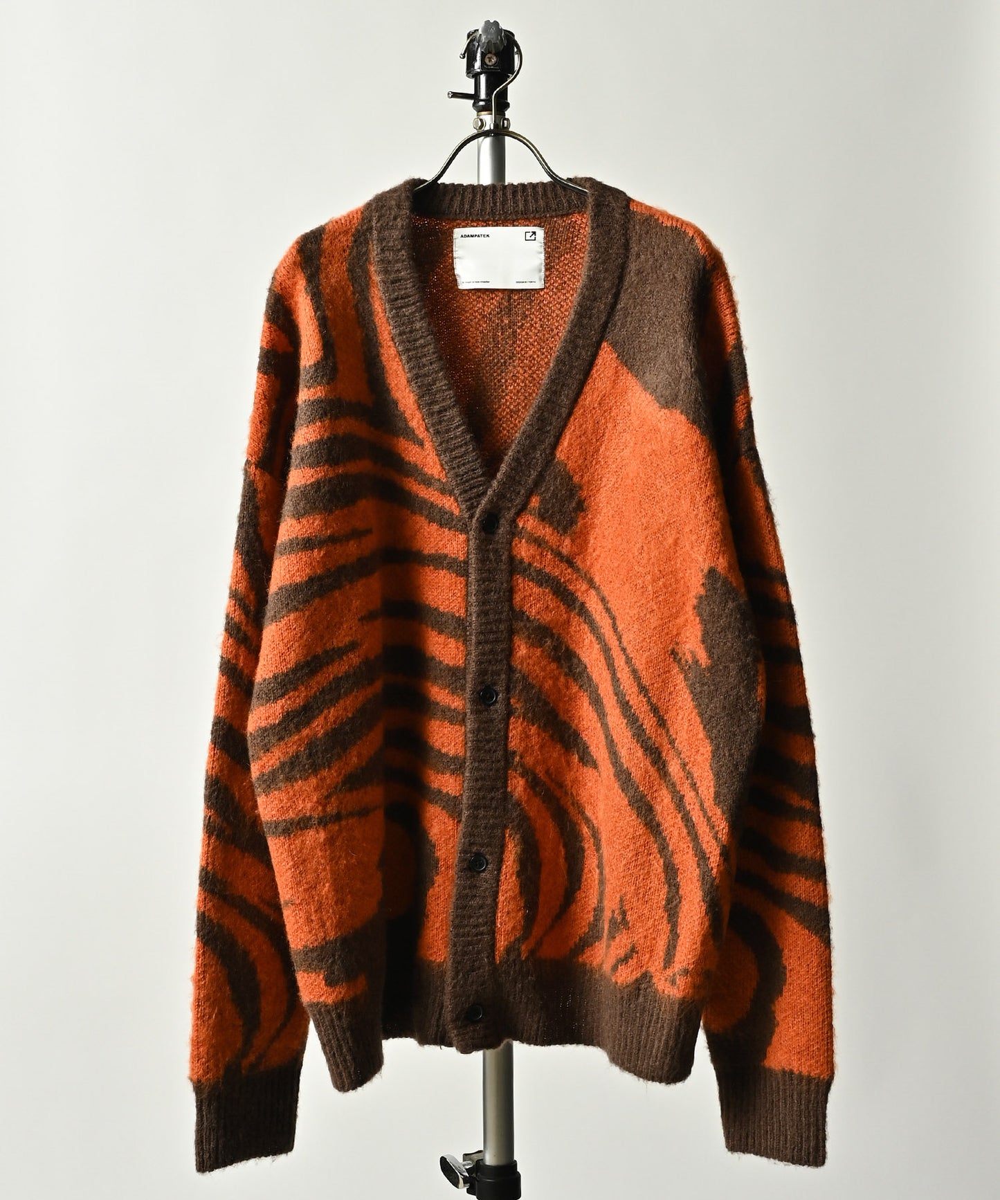 mohair mixed cardigan marble_ AP2221029_トップス