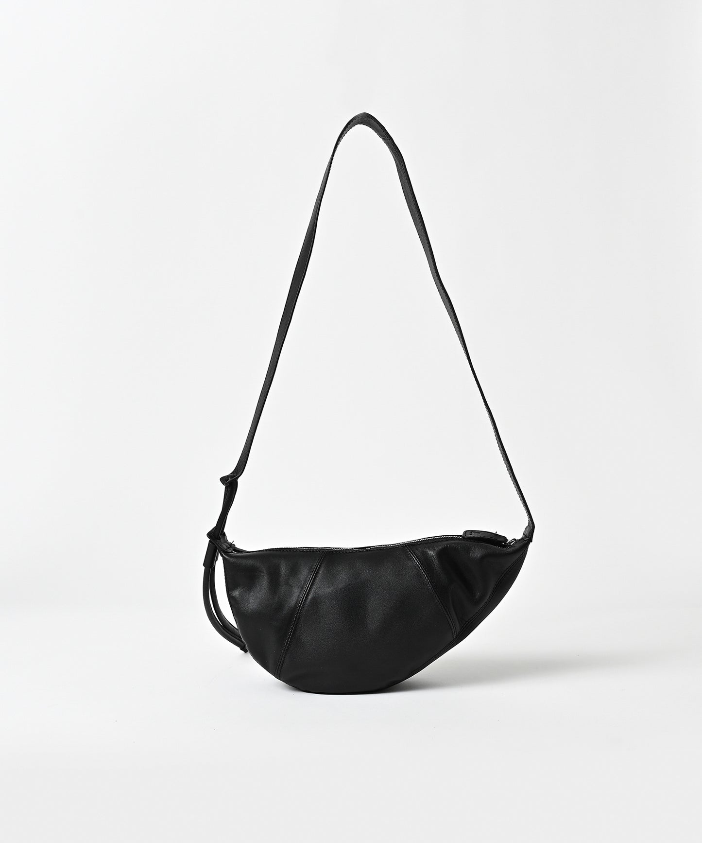 water repellent leather mini shoulder bag