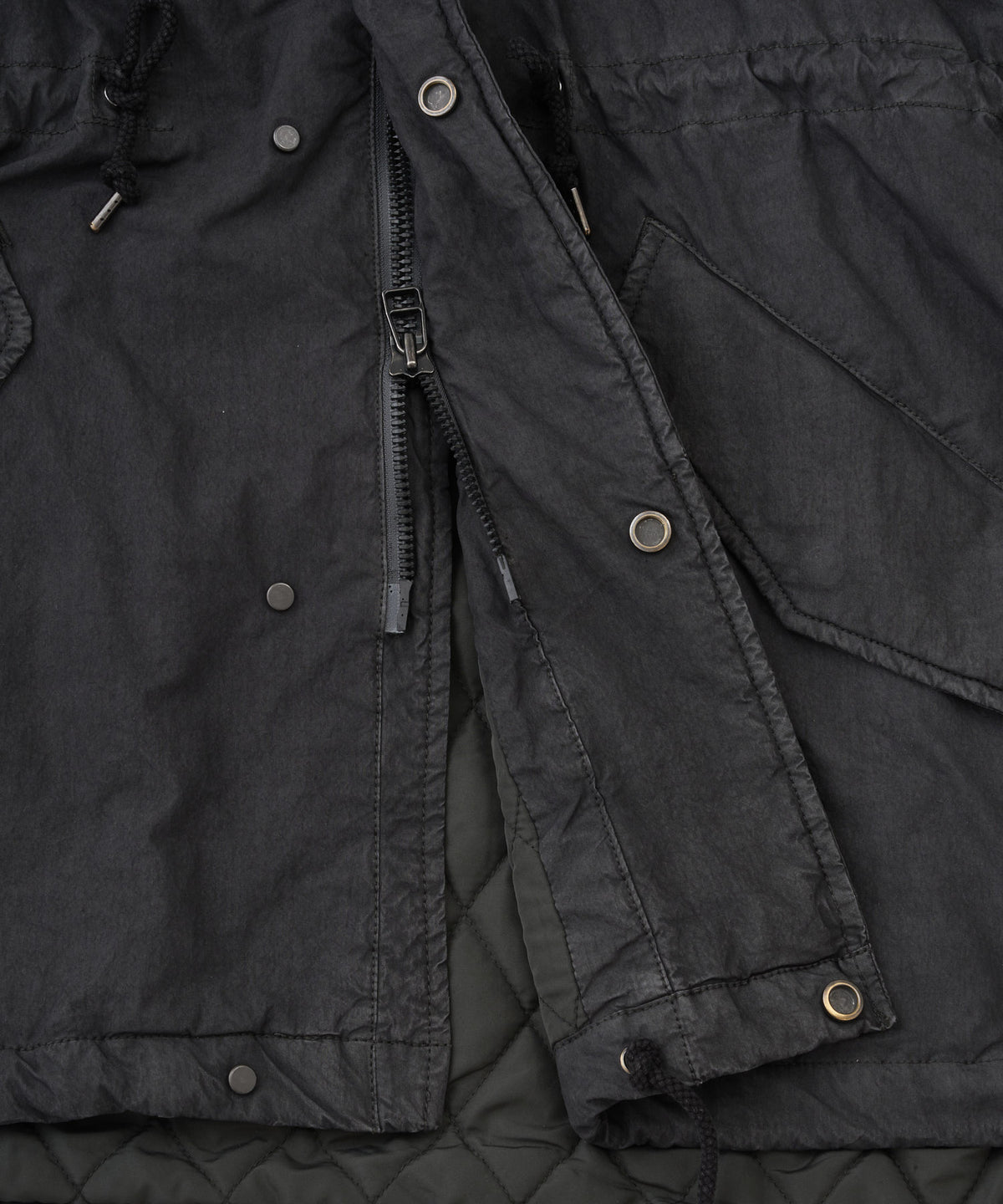 【予約】dyed still astex mods mid coat