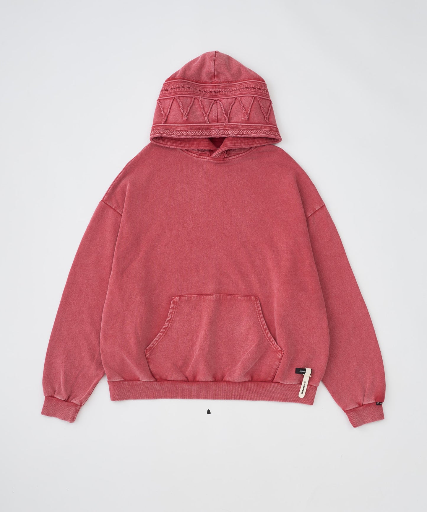 【予約】dyed still embellished pullover parka
