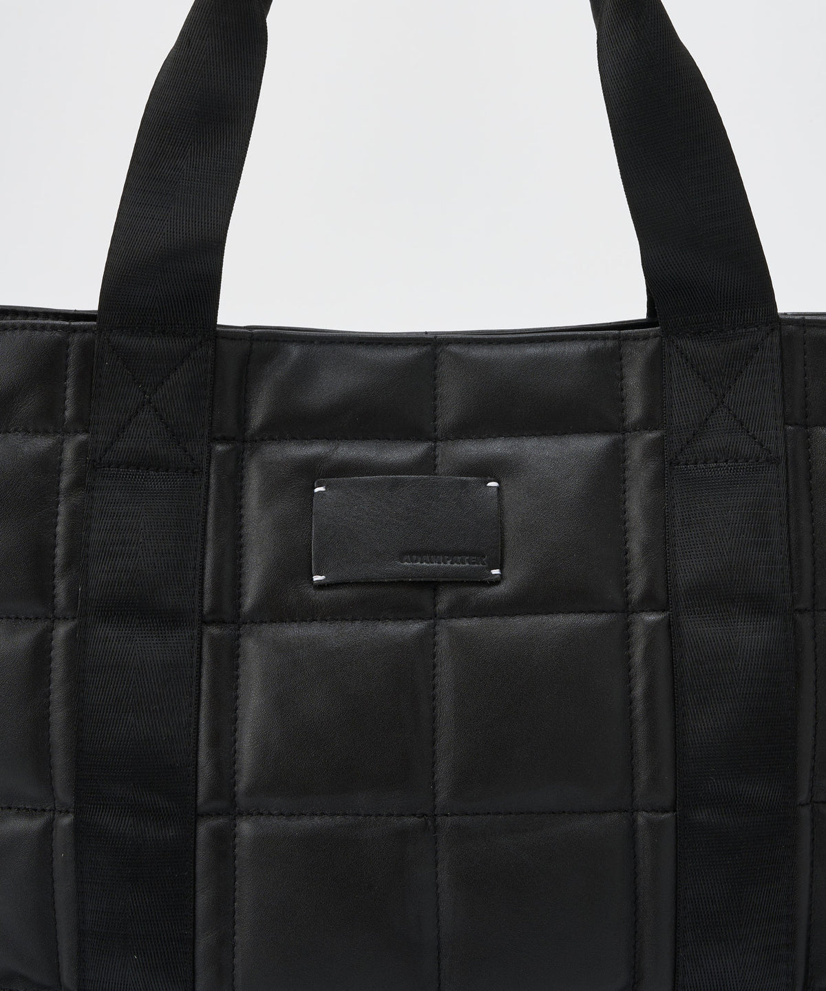 w/r leather quilting medium tote