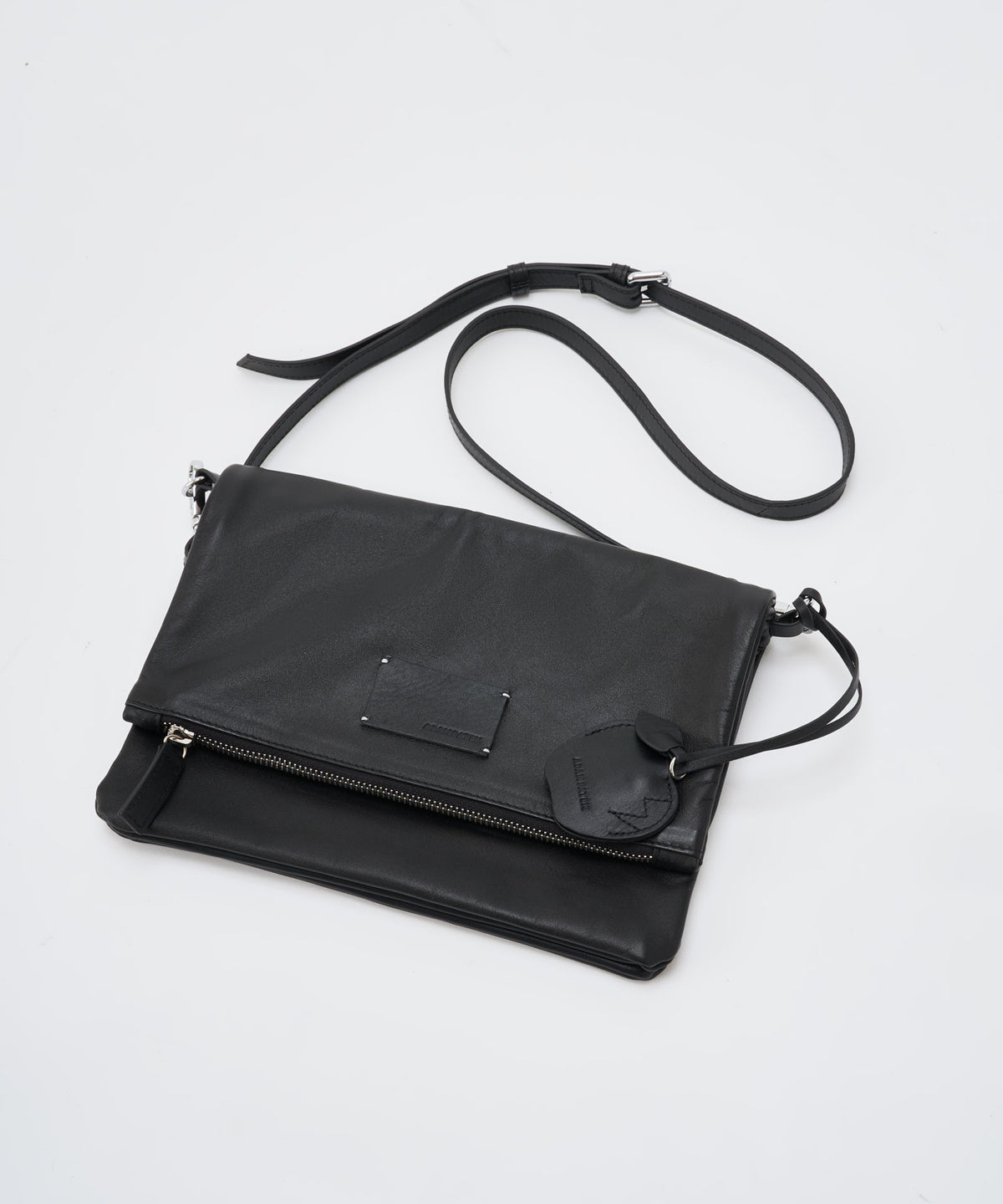 w/r leather convertible clutch bag
