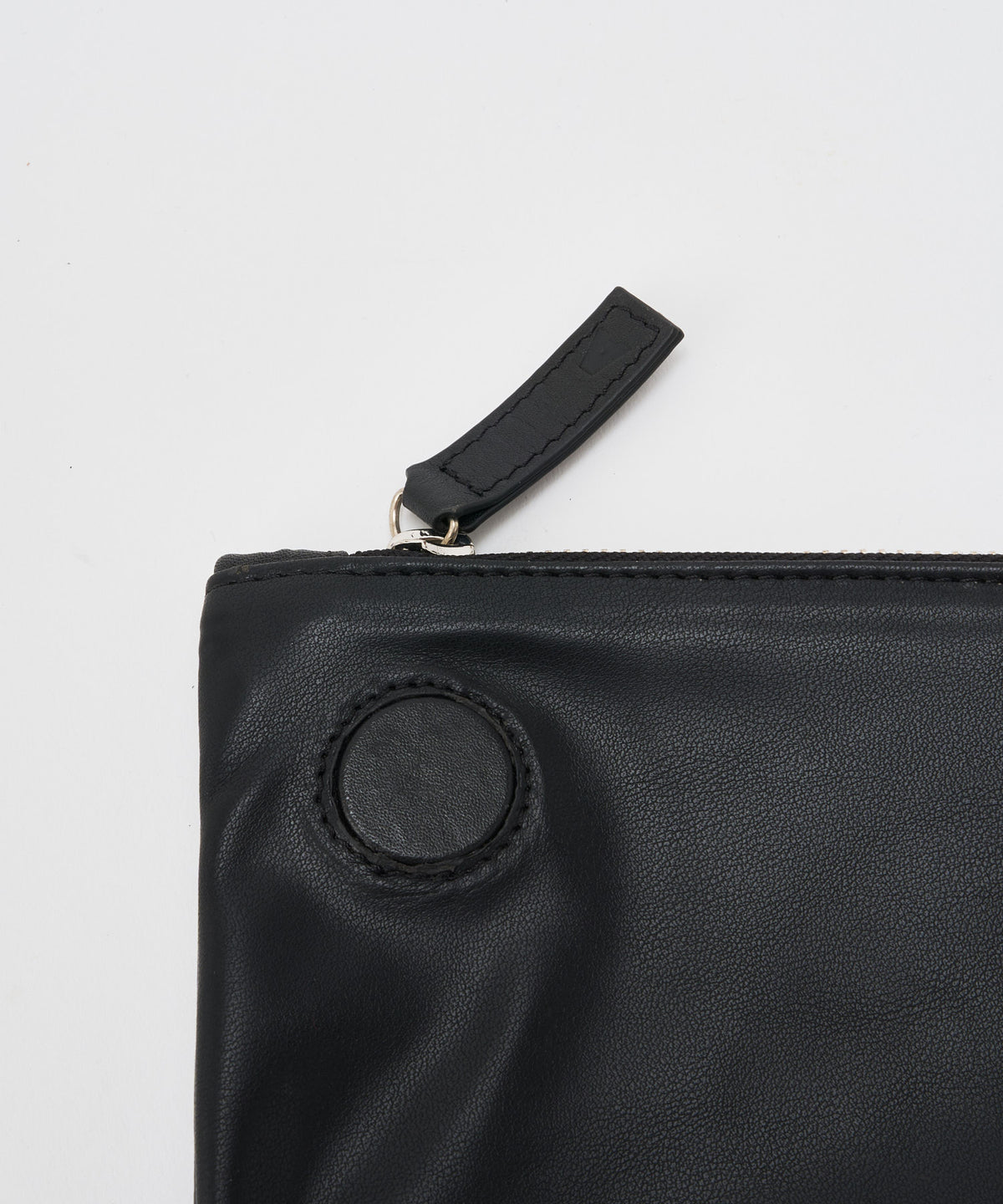 w/r leather convertible clutch bag