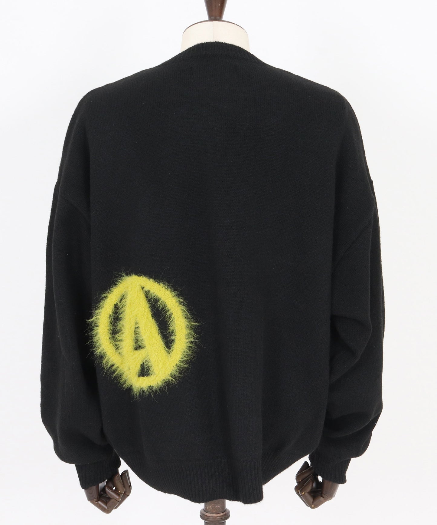 archive shaggy crest crewneck