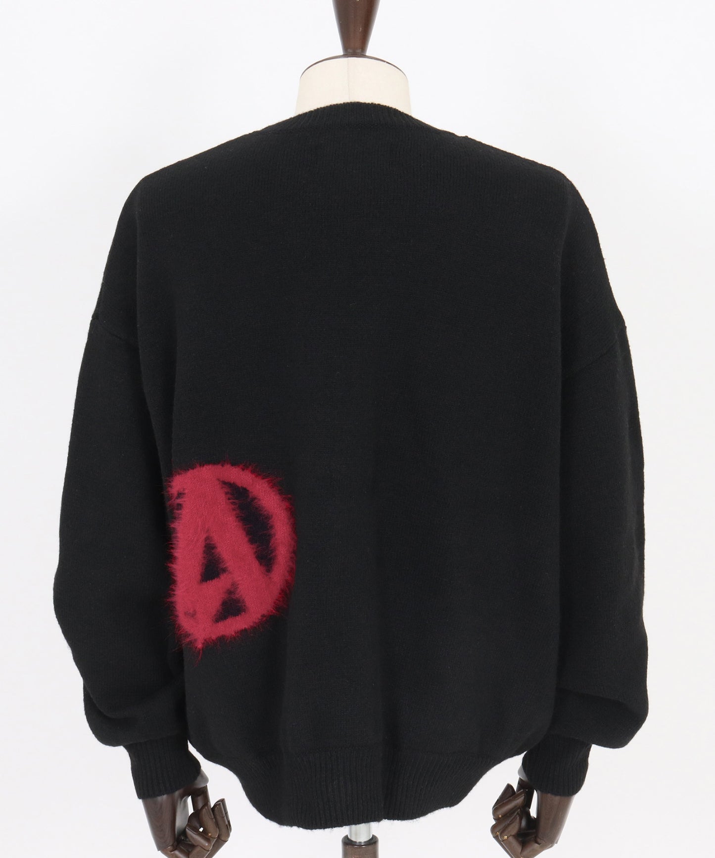 archive shaggy crest crewneck