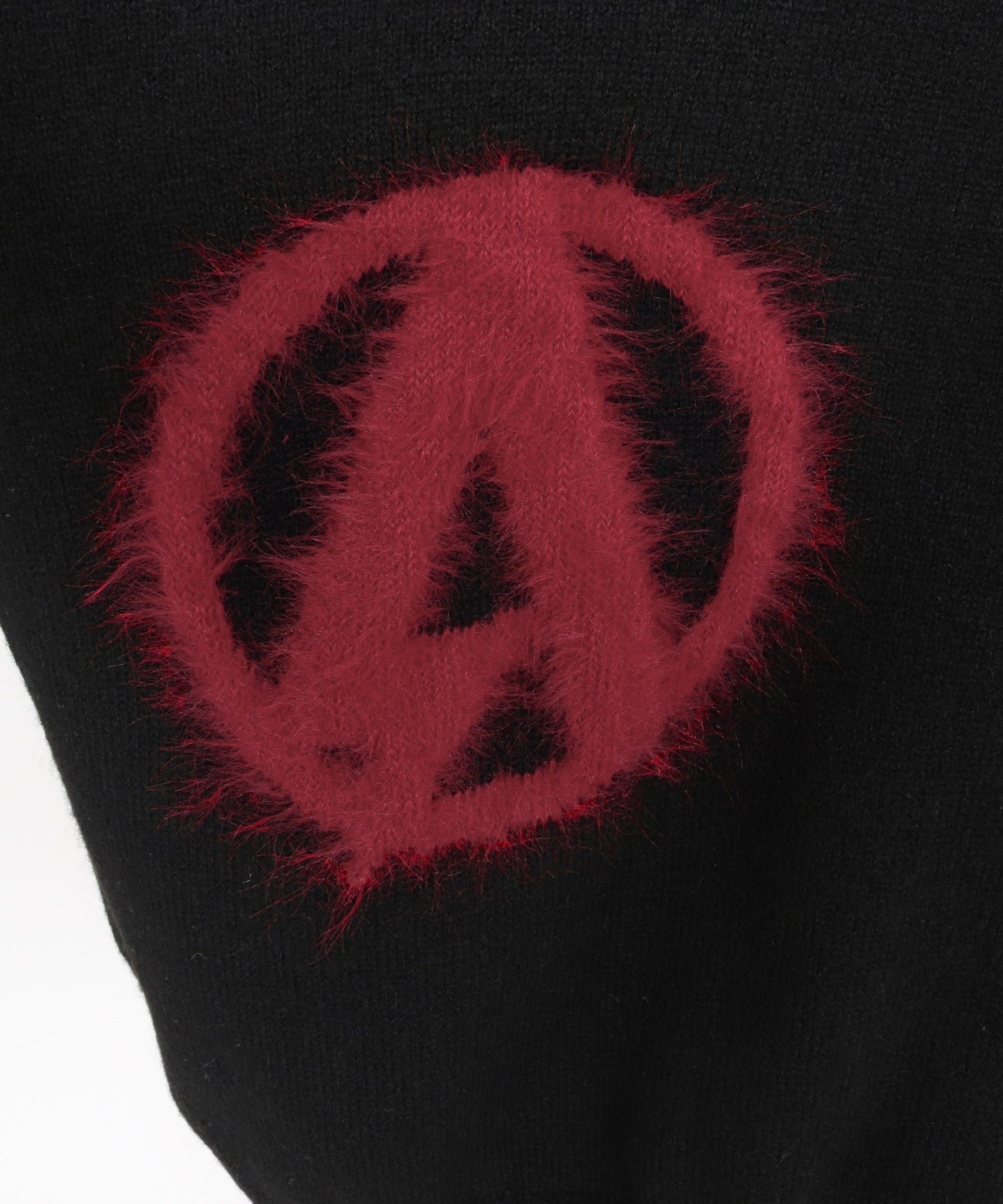 archive shaggy crest crewneck