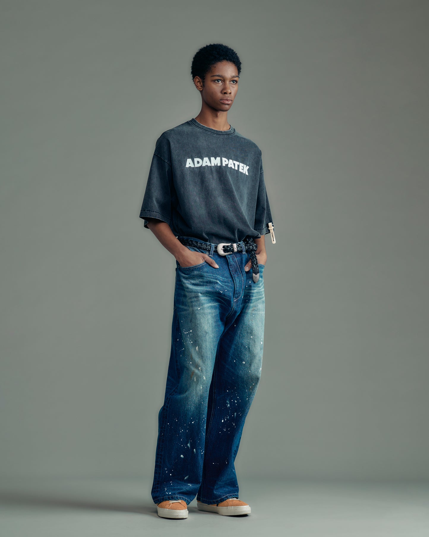 washed riot nep selvedge denim