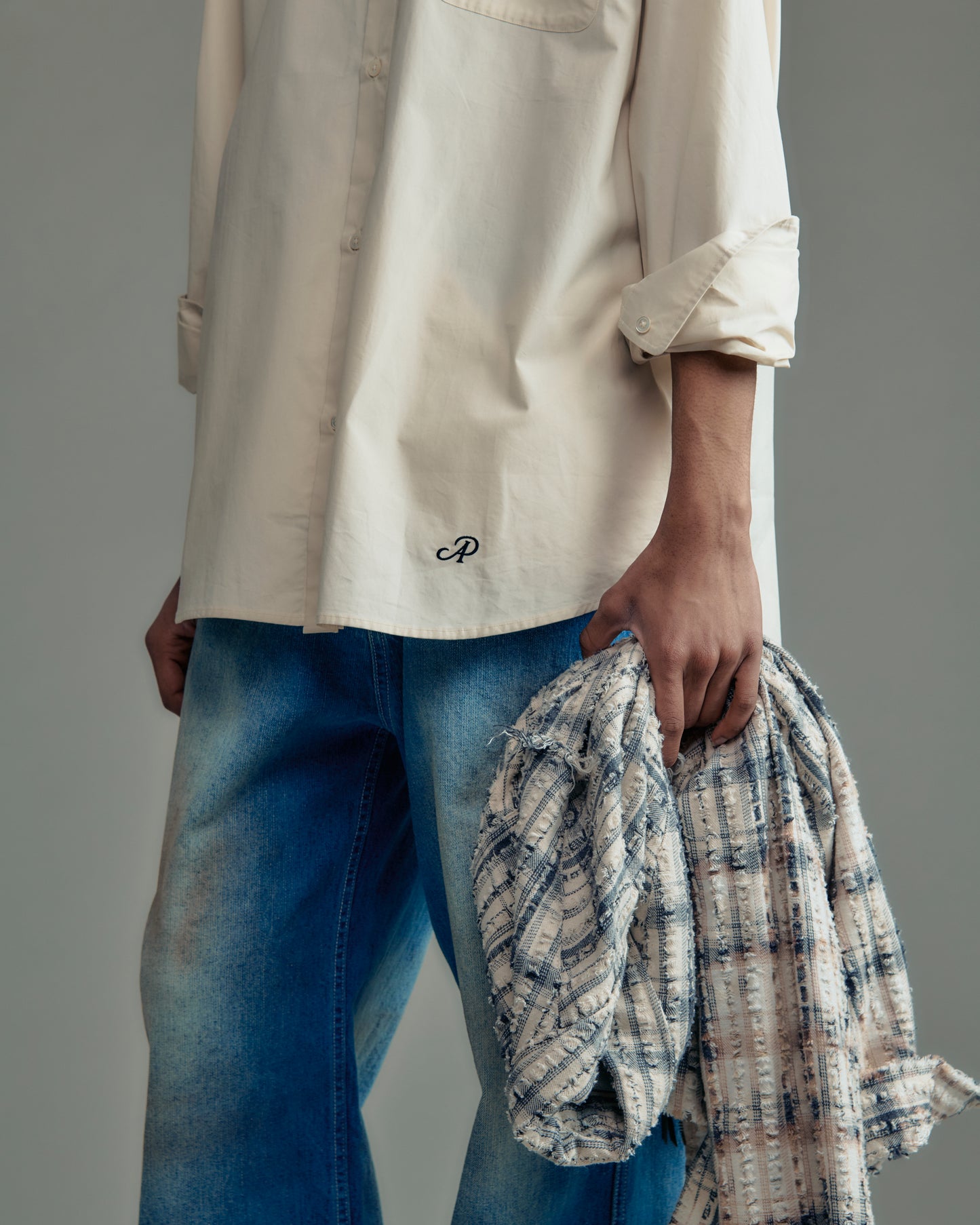 James Fabric typewriter shirt