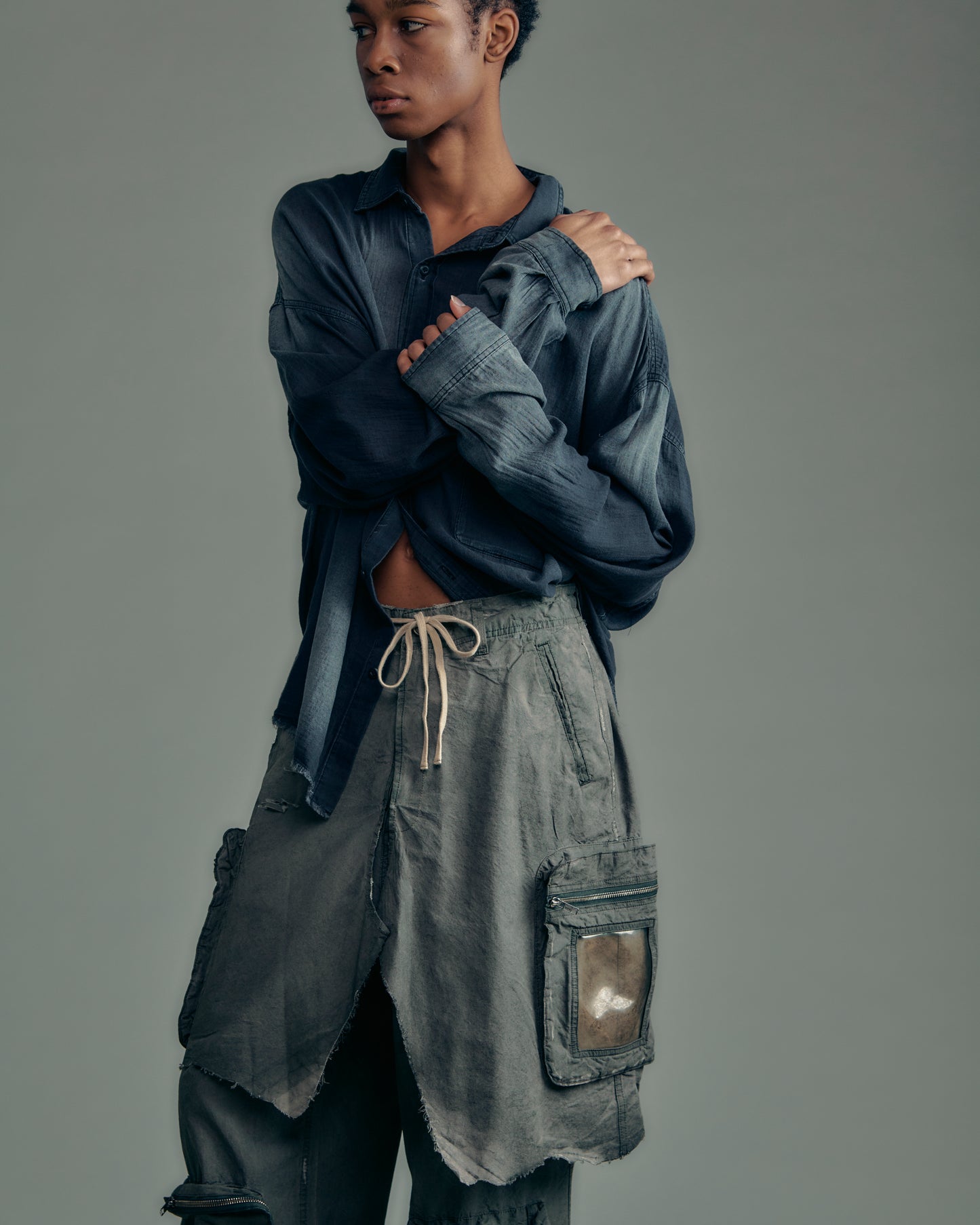 grunge layered Cargo Pants