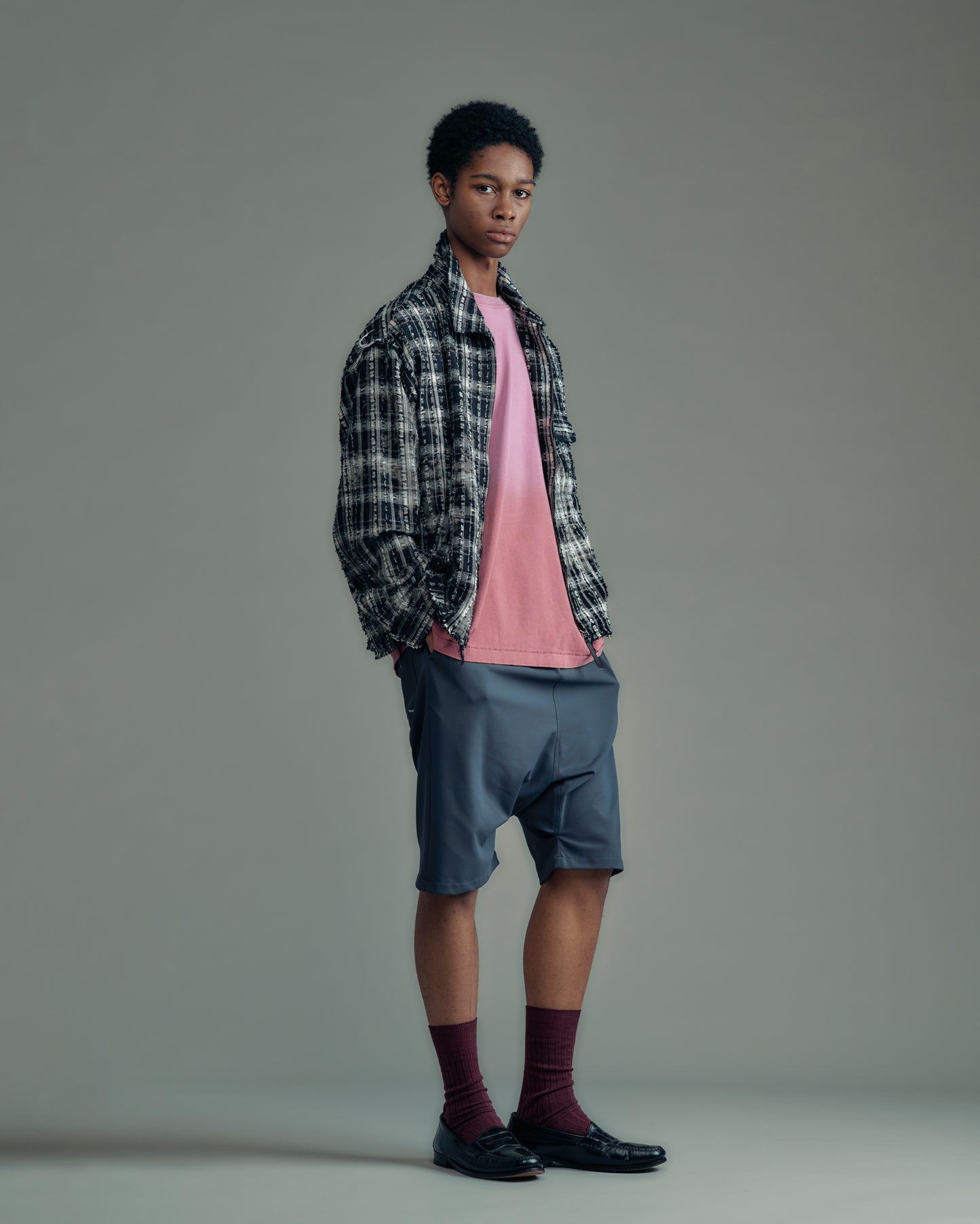 ripple sarouel short pants