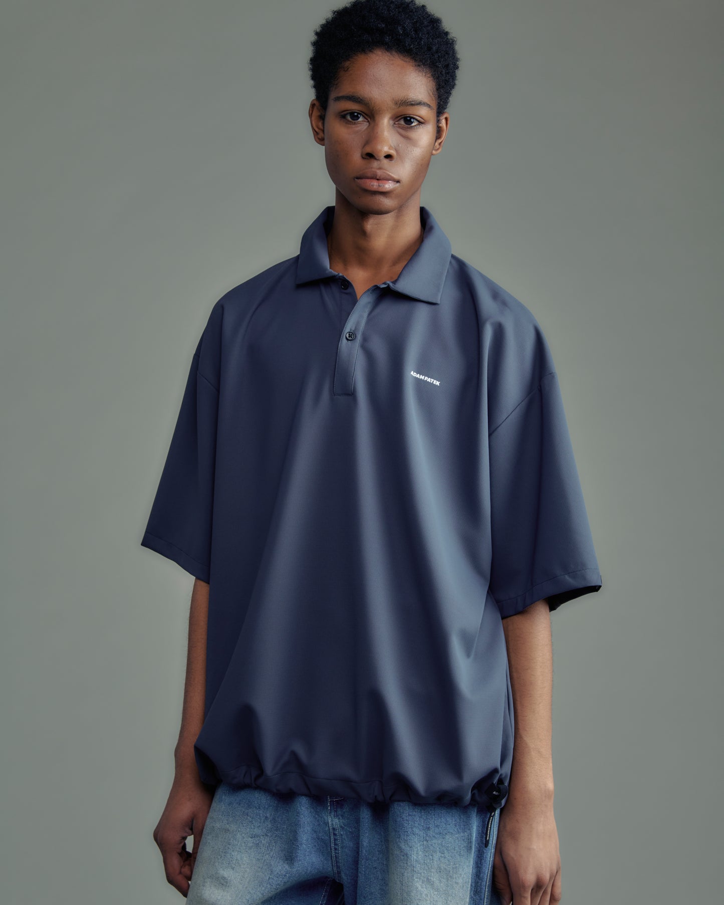 ripple looose polo shirt