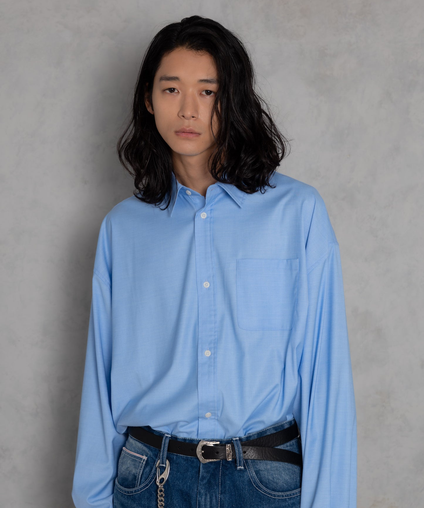 ap embroidery looose shirt_AP2425018_トップス