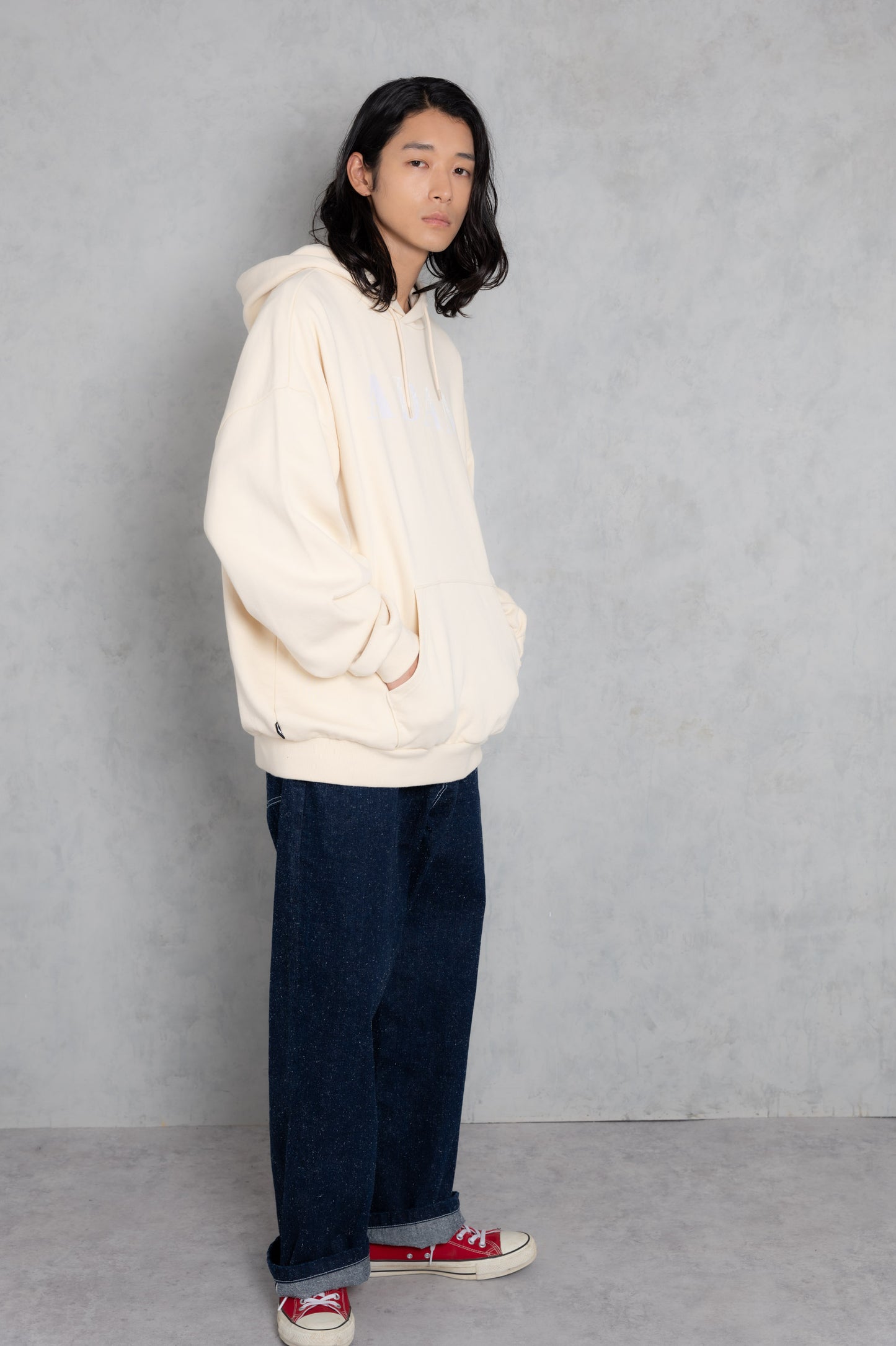 doubleside logo hoodie_AP2424005_トップス