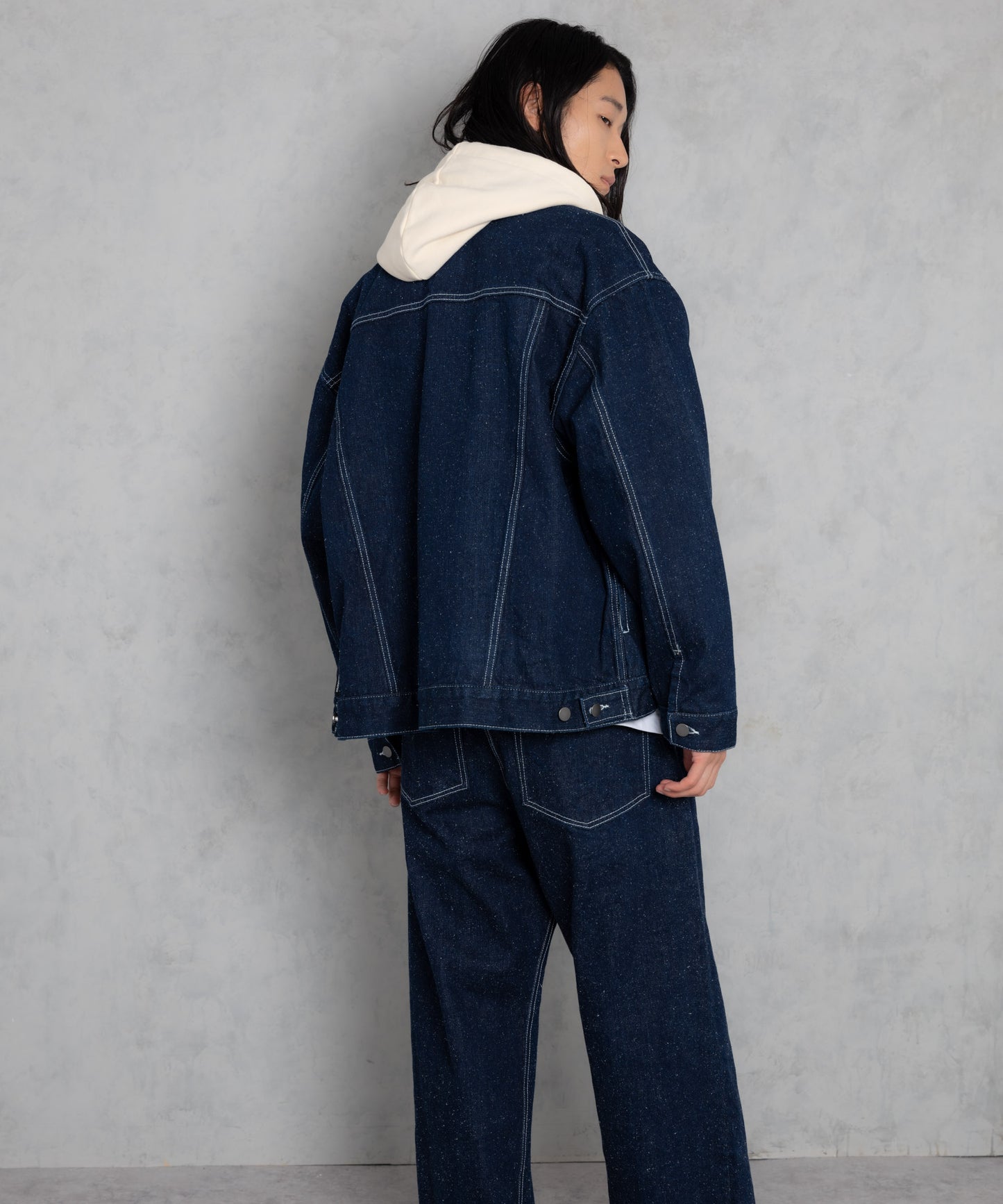 thick selvedge nep denim jacket_AP2423016_アウター