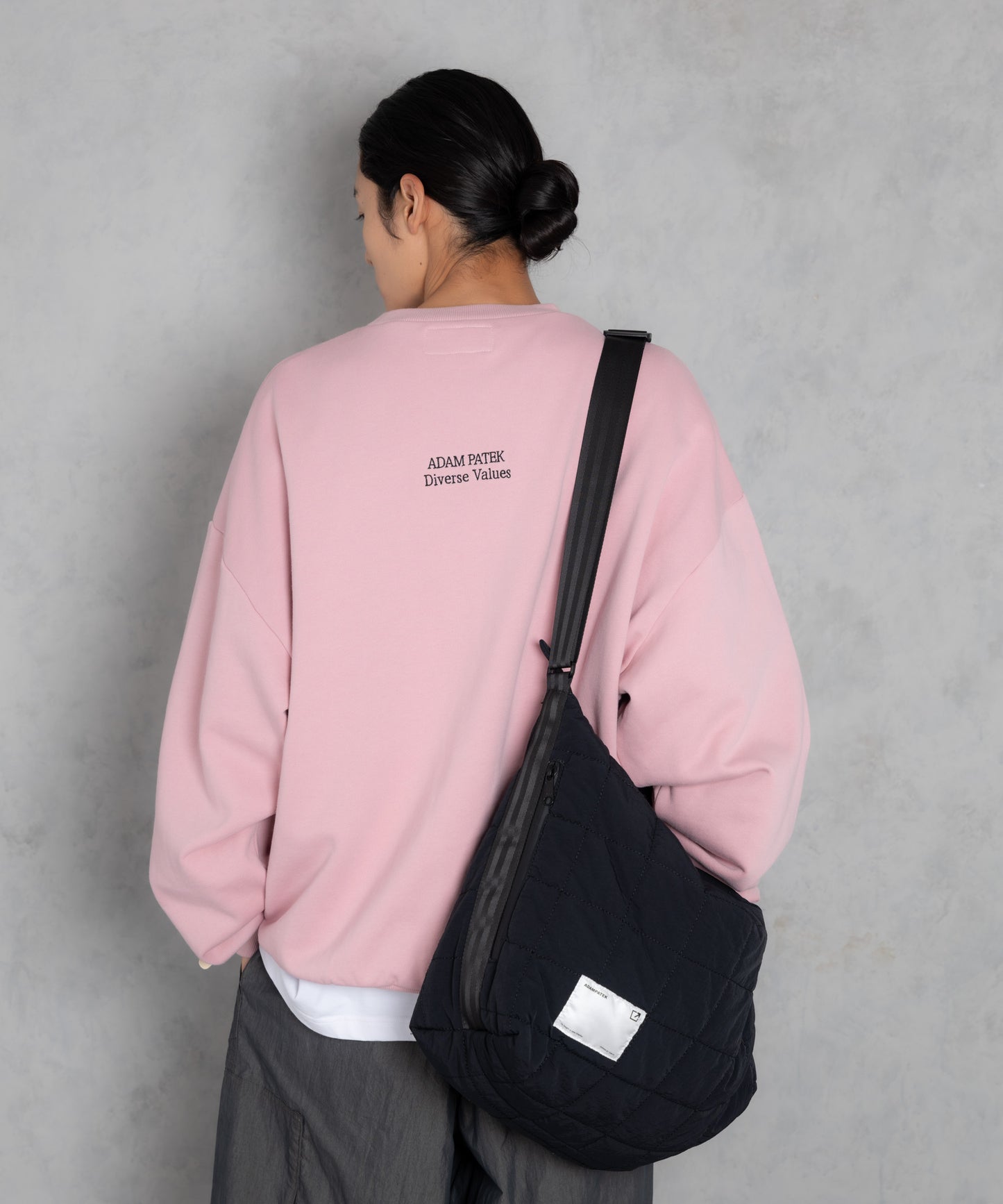 square quilt BIG shoulder bag_AP2229000_バッグ