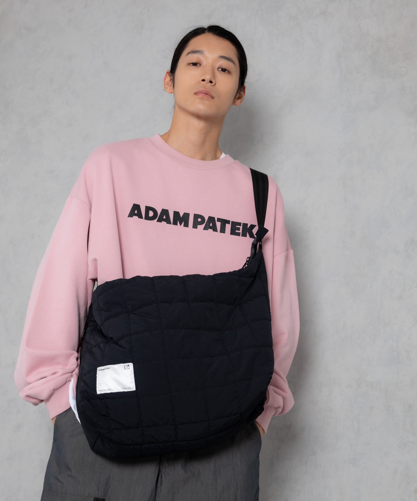 square quilt BIG shoulder bag_AP2229000_バッグ