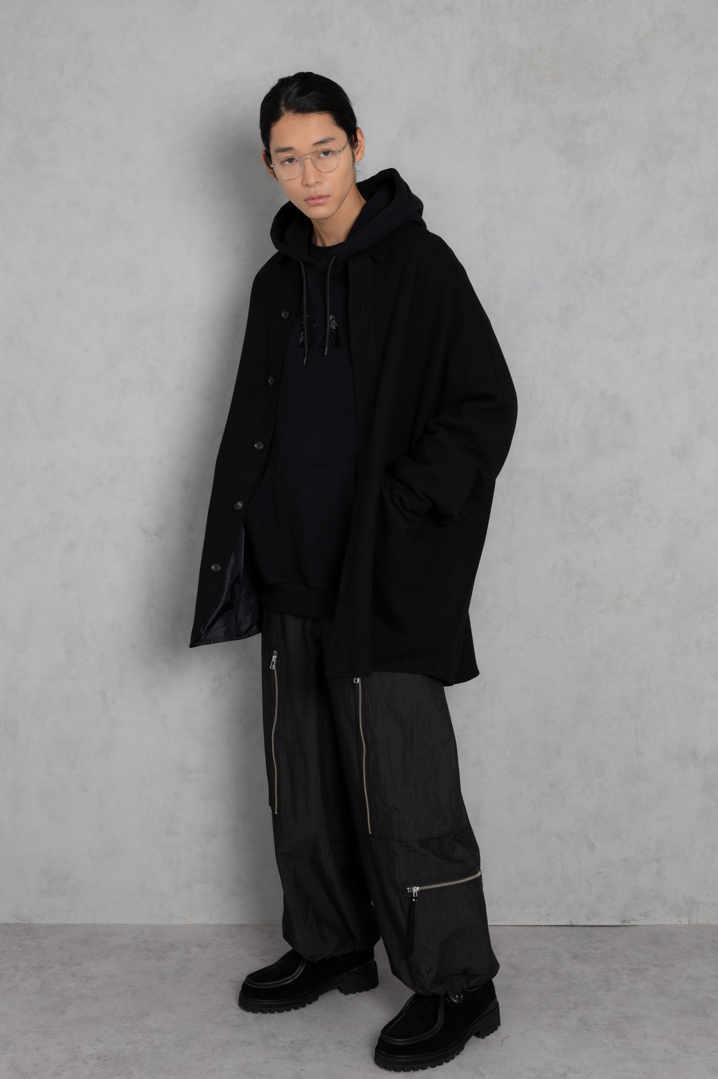 wool blend over shirt coat_AP2423000_アウター