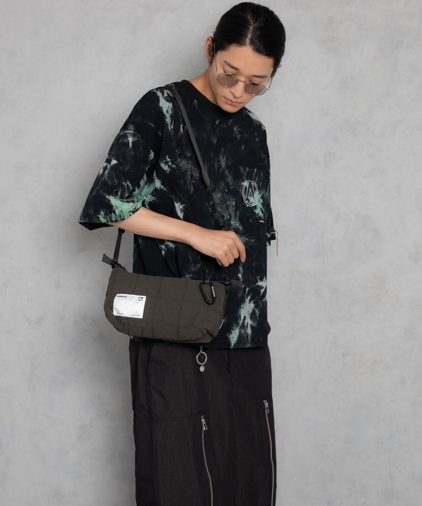 square quilt mini shoulder bag_AP2329004_バッグ
