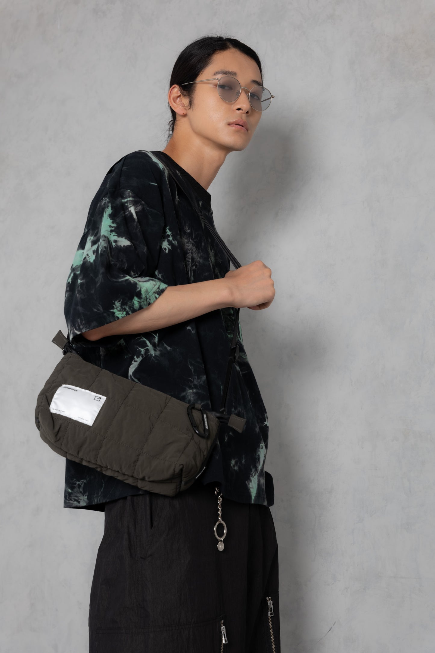 square quilt mini shoulder bag_AP2329004_バッグ