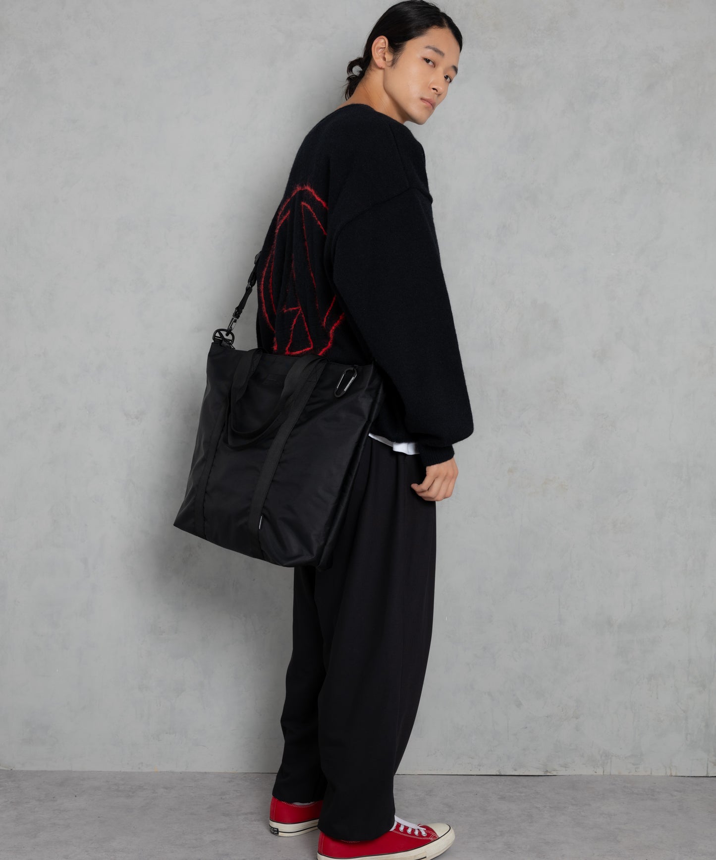 firm polyester tote bag_AP2429025_バッグ