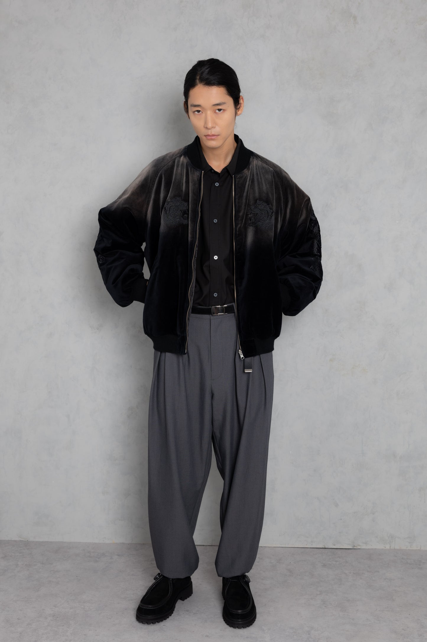 aging reversible souvenir jacket_AP2423004_アウター