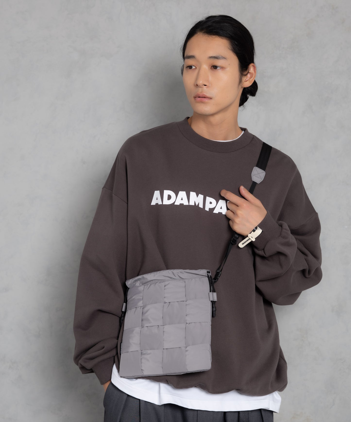 braided polyester drawstring bag_AP2429027_バッグ