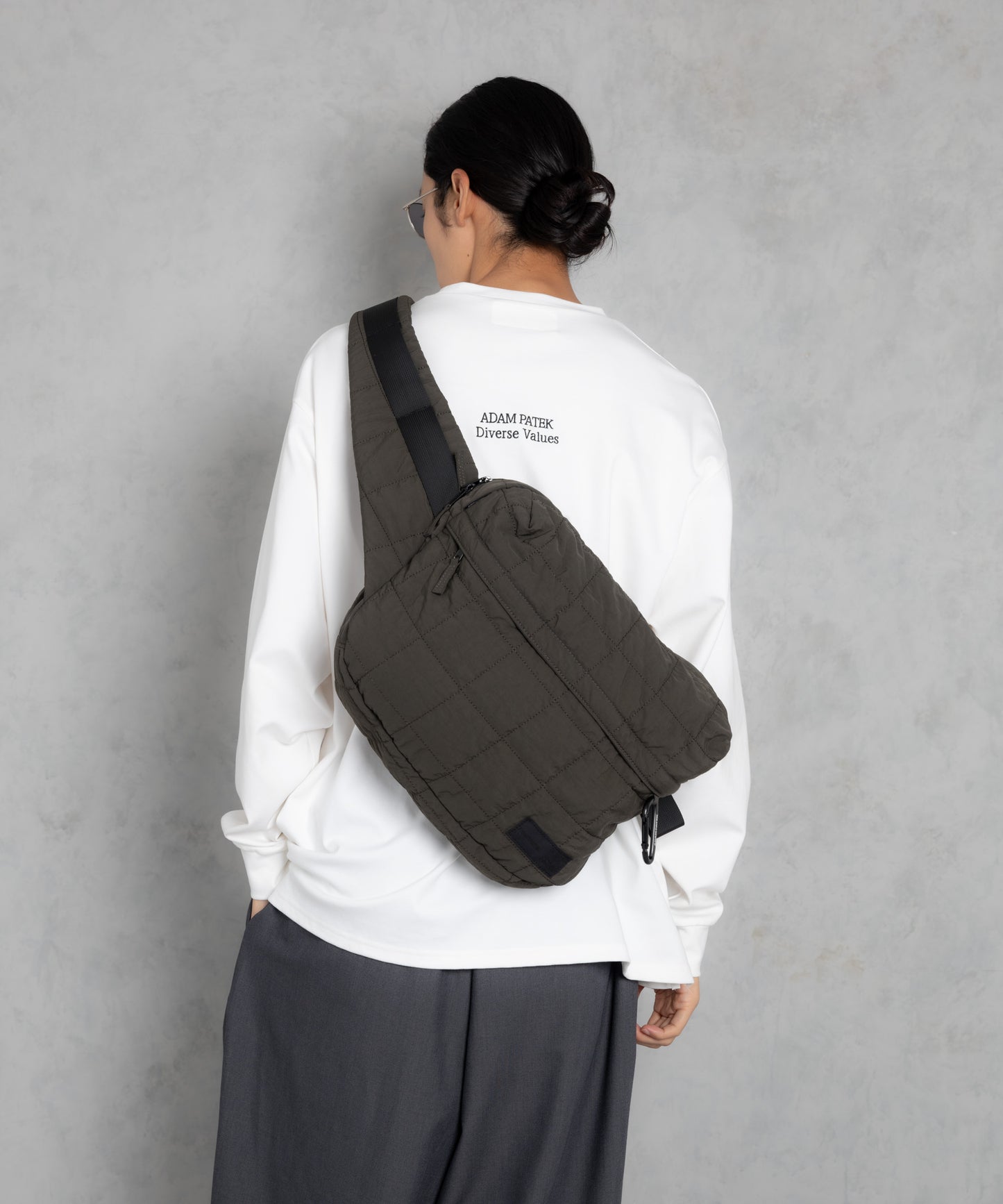square quilt BIG body bag_AP2329006_バッグ