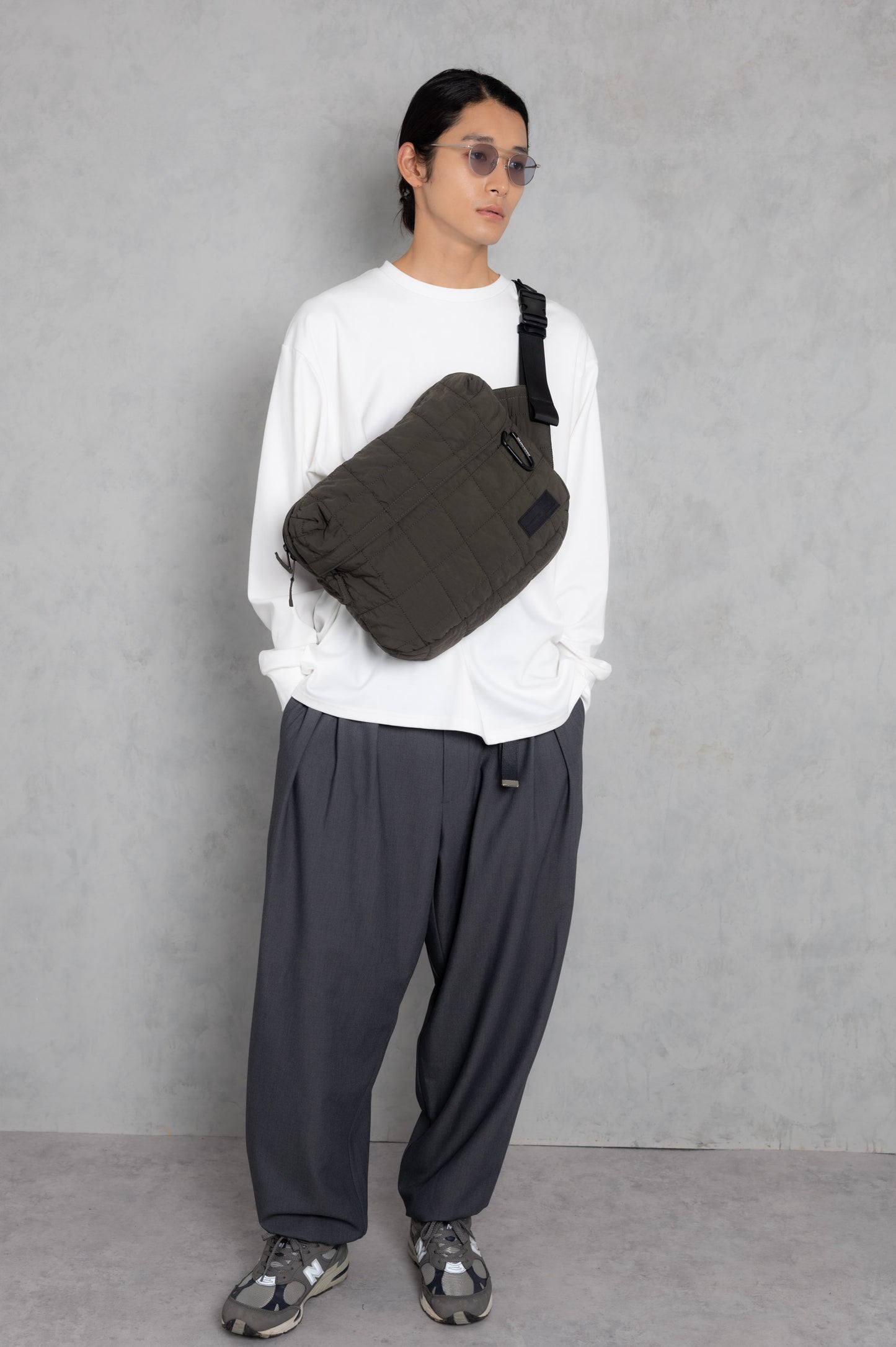 square quilt BIG body bag_AP2329006_バッグ