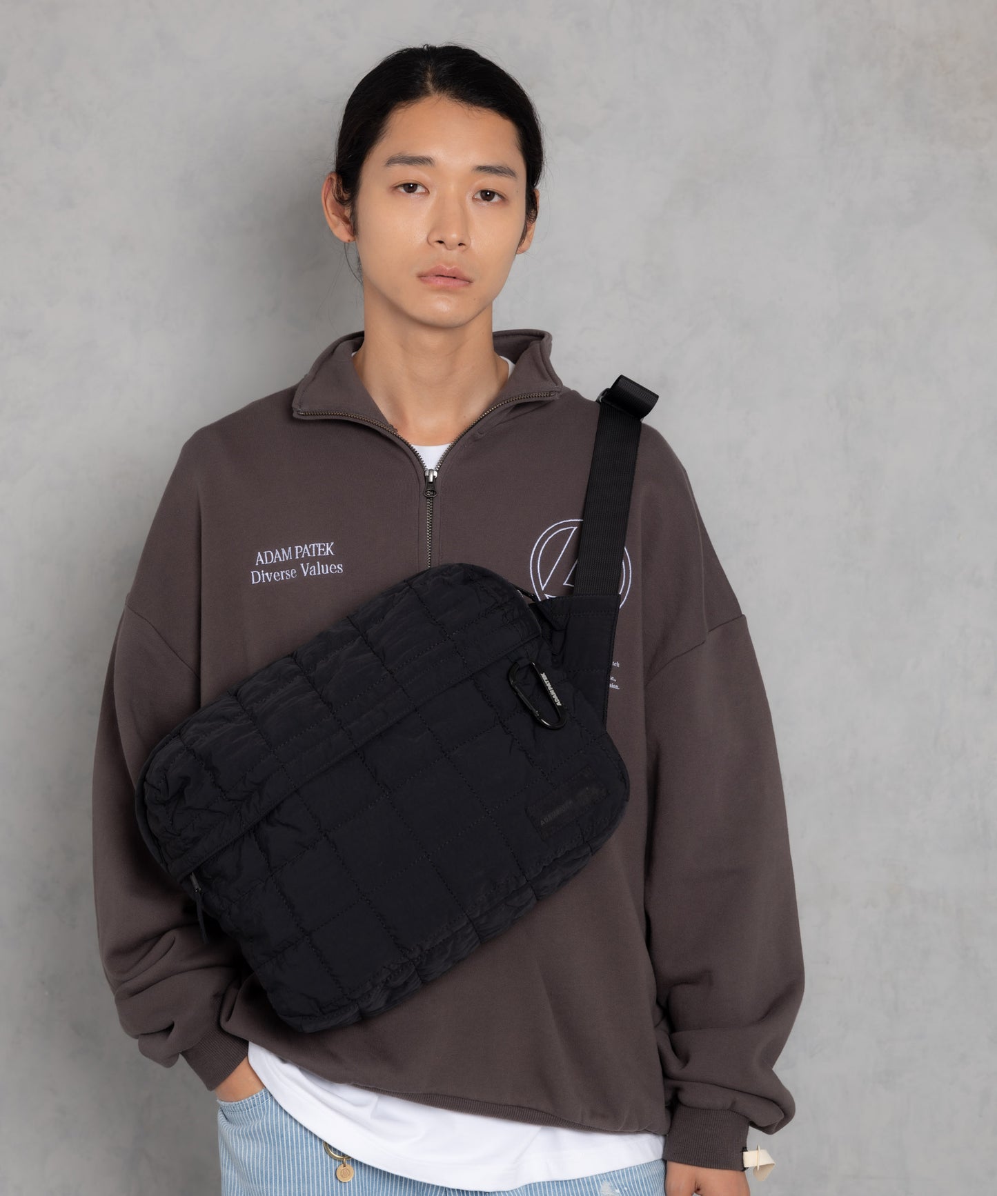 square quilt BIG body bag_AP2329006_バッグ