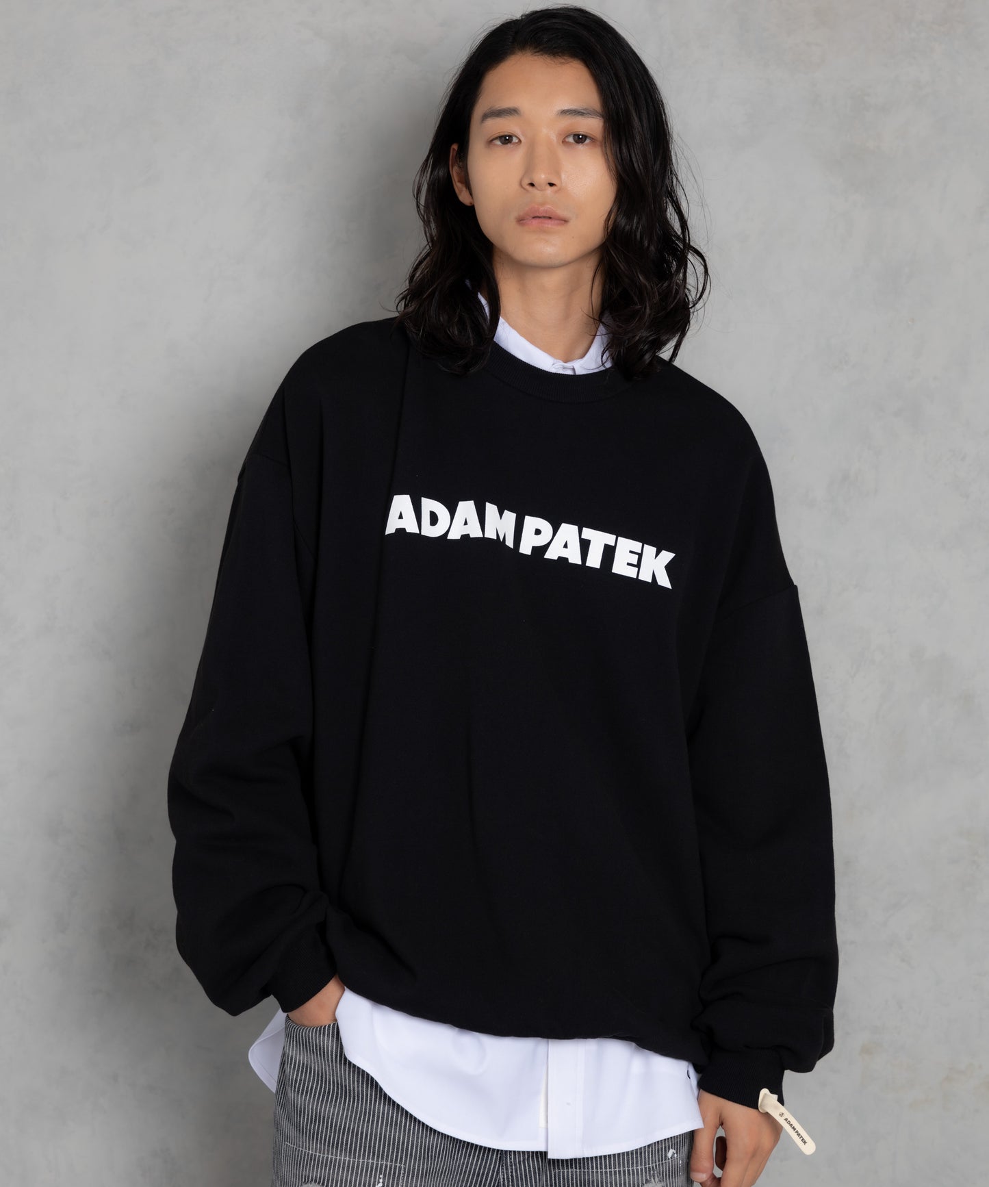 logo crew neck_AP2424009_トップス
