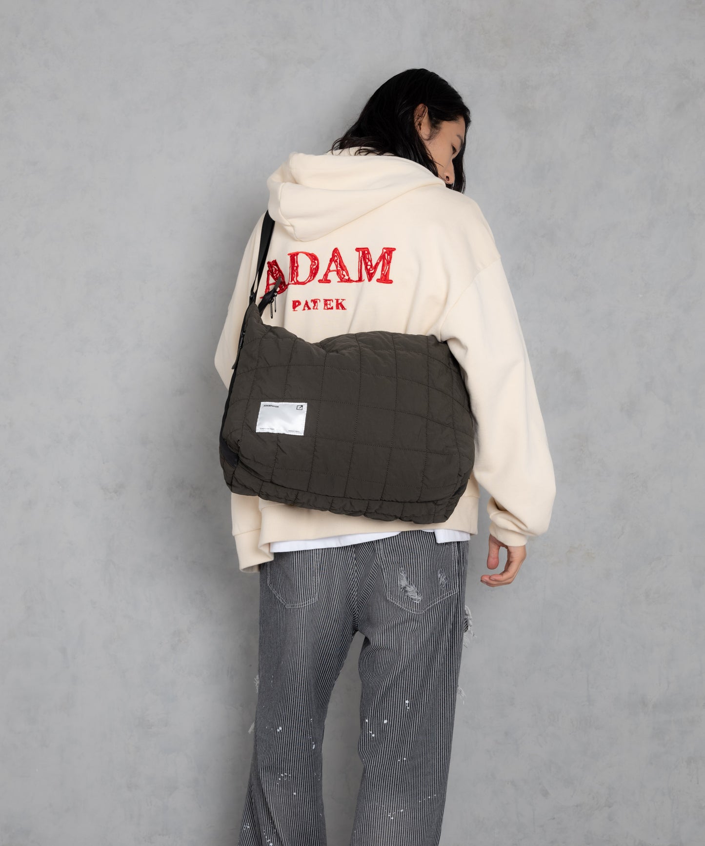 square quilt BIG shoulder bag_AP2229000_バッグ