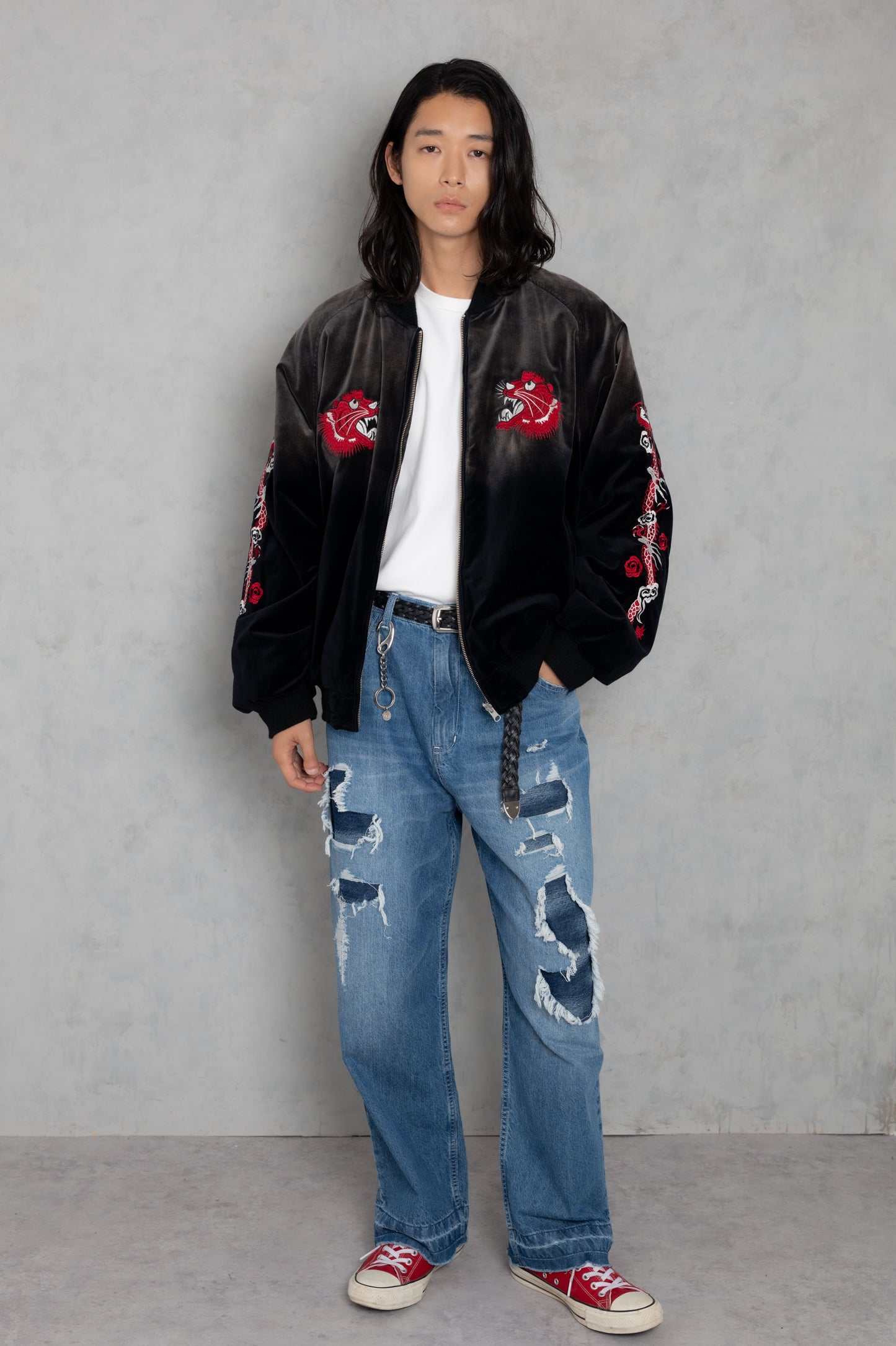aging reversible souvenir jacket_AP2423004_アウター