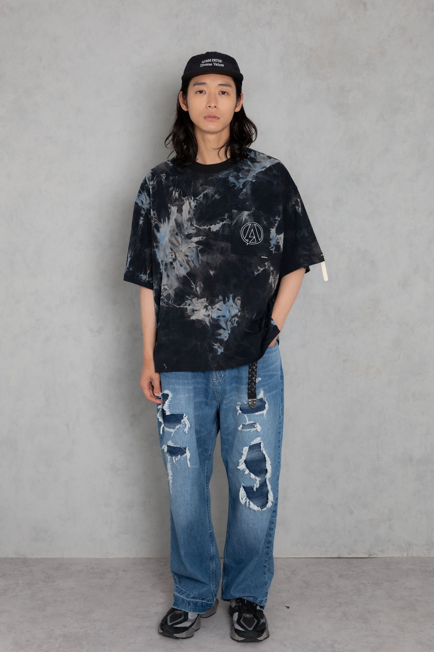 tie-dye embroidery short sleeve_AP2414037_トップス