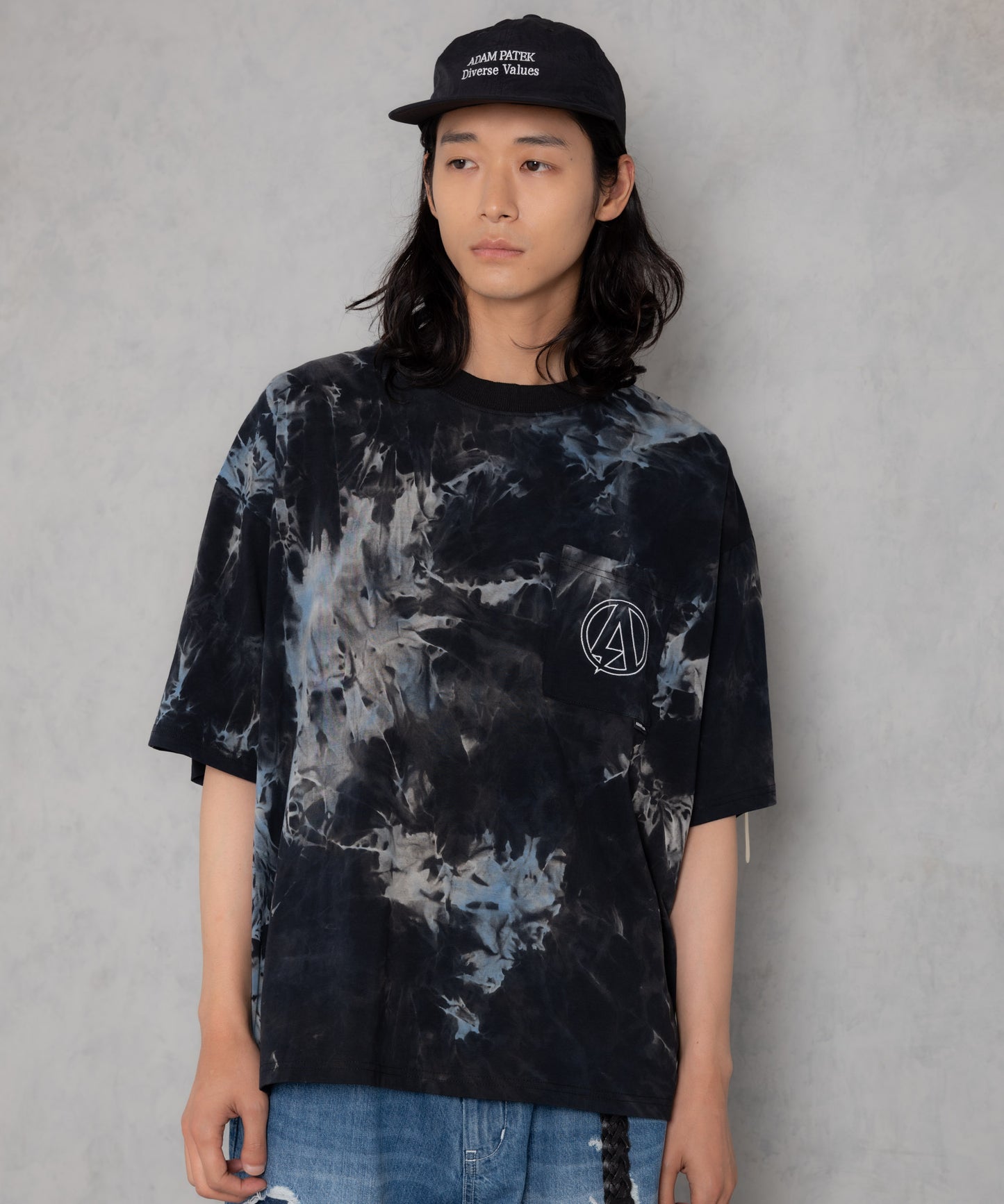 tie-dye embroidery short sleeve_AP2414037_トップス