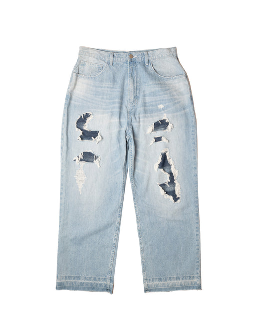 clash looose denim_AP2418016_デニムパンツ