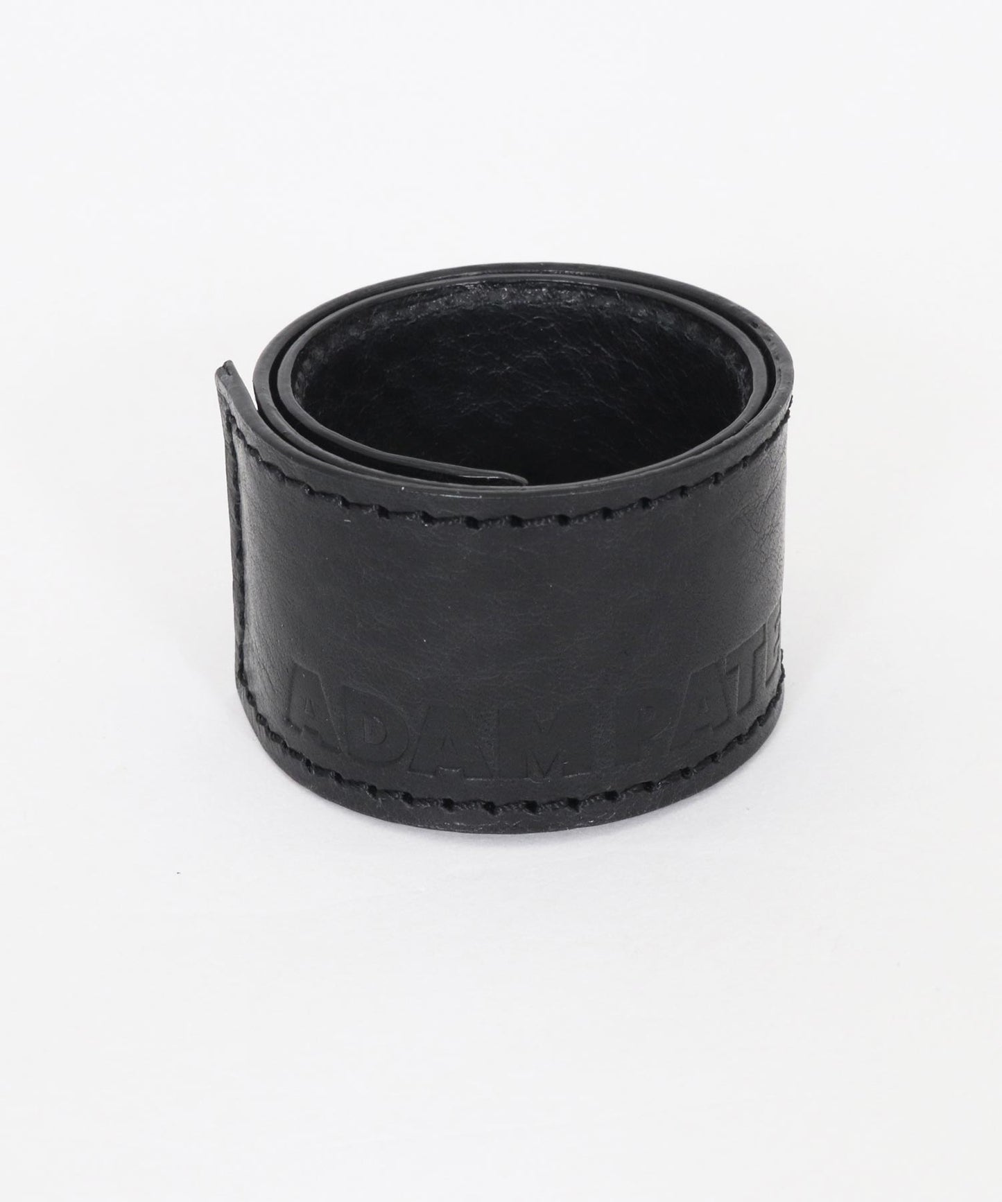 leather slap bracelet