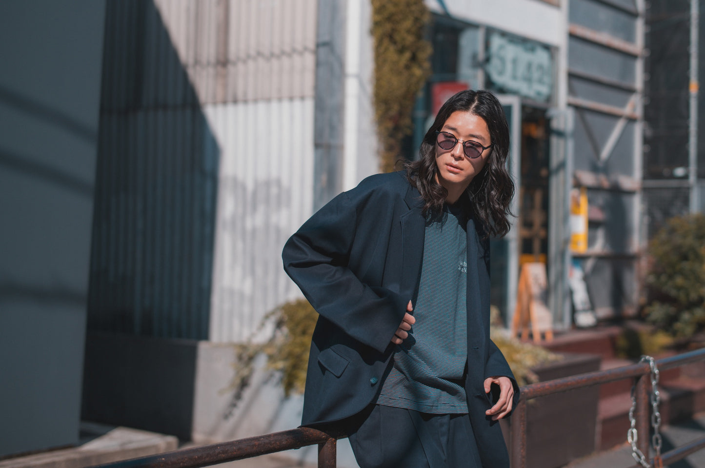 looose tailored jacket_AP2323000_テーラードジャケット