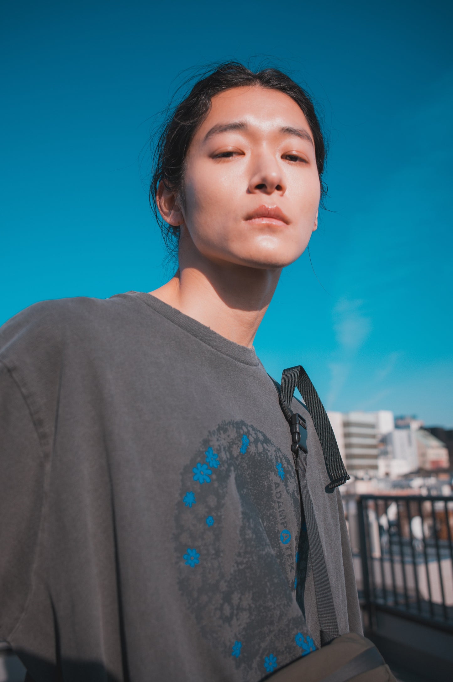 flower anarchy short sleeve pigment_AP2414024_Tシャツ