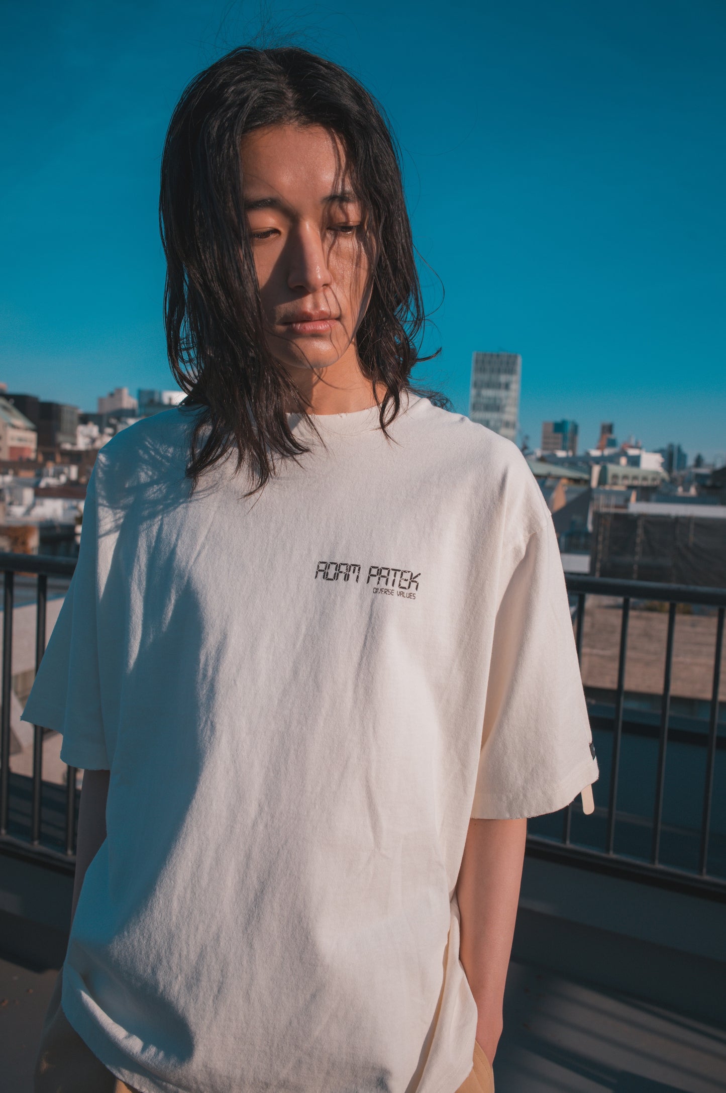 calculator short sleeve pigment_AP2414022_Tシャツ