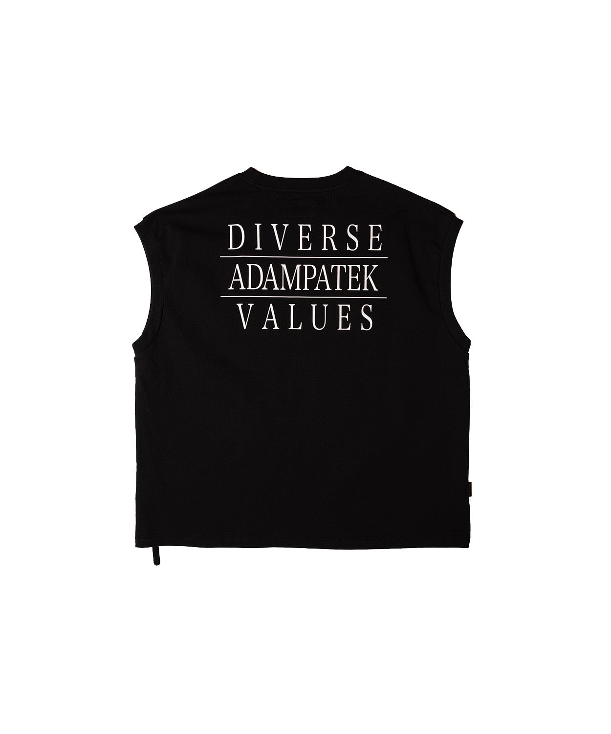 logo embroidery sleeveless_AP2414021_ノースリーブTシャツ